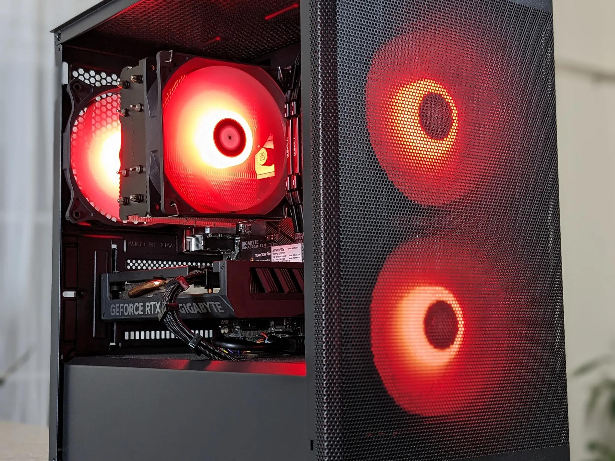 Mid Range Ryzen Gaming PC - Ryzen 5 5500 - RTX 4060