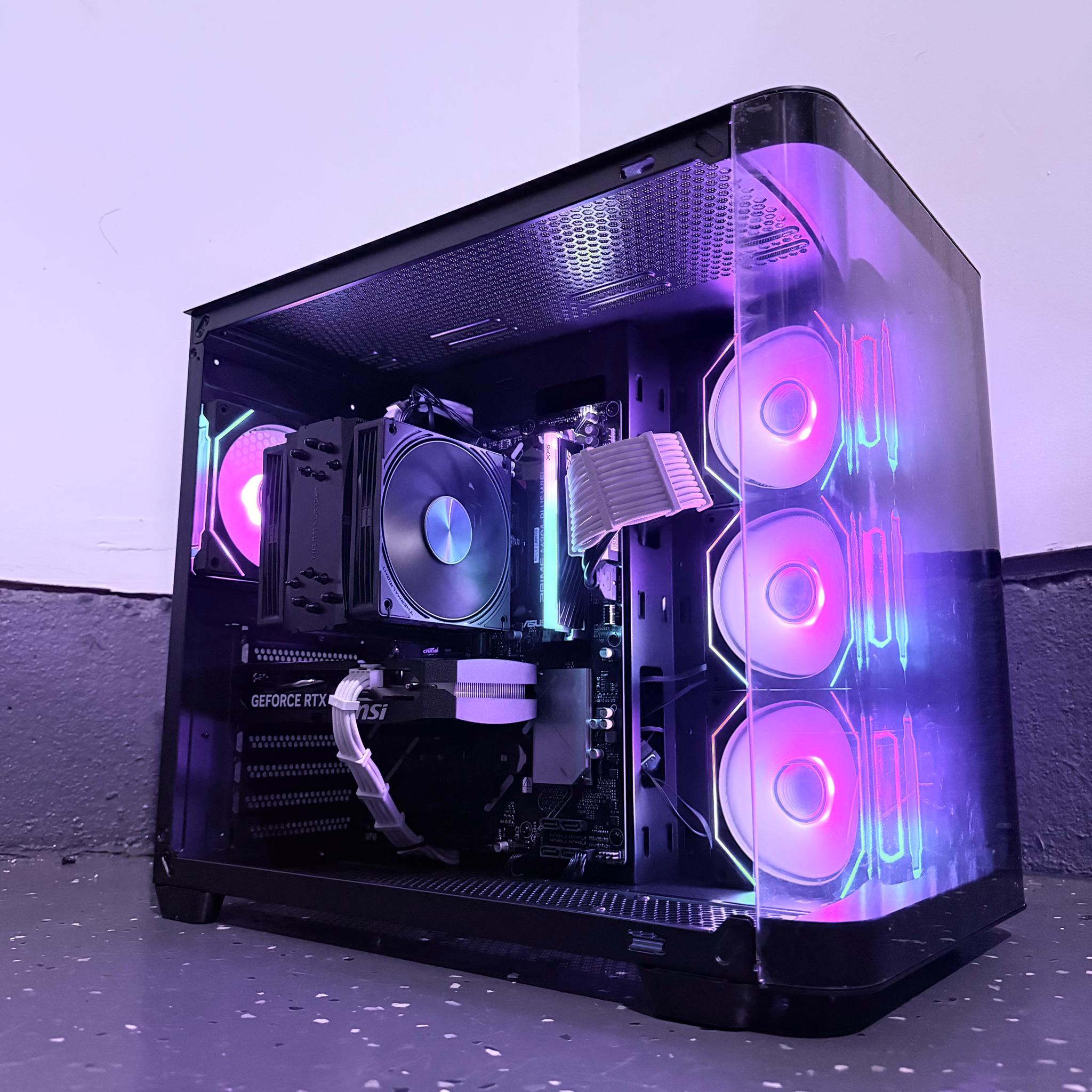 🌈"Astral Bloom"⚫️ | 1080p Gaming | RTX 5060 | Ryzen 5 8400F | 16GB DDR5 | 1TB SSD | Free Shipping