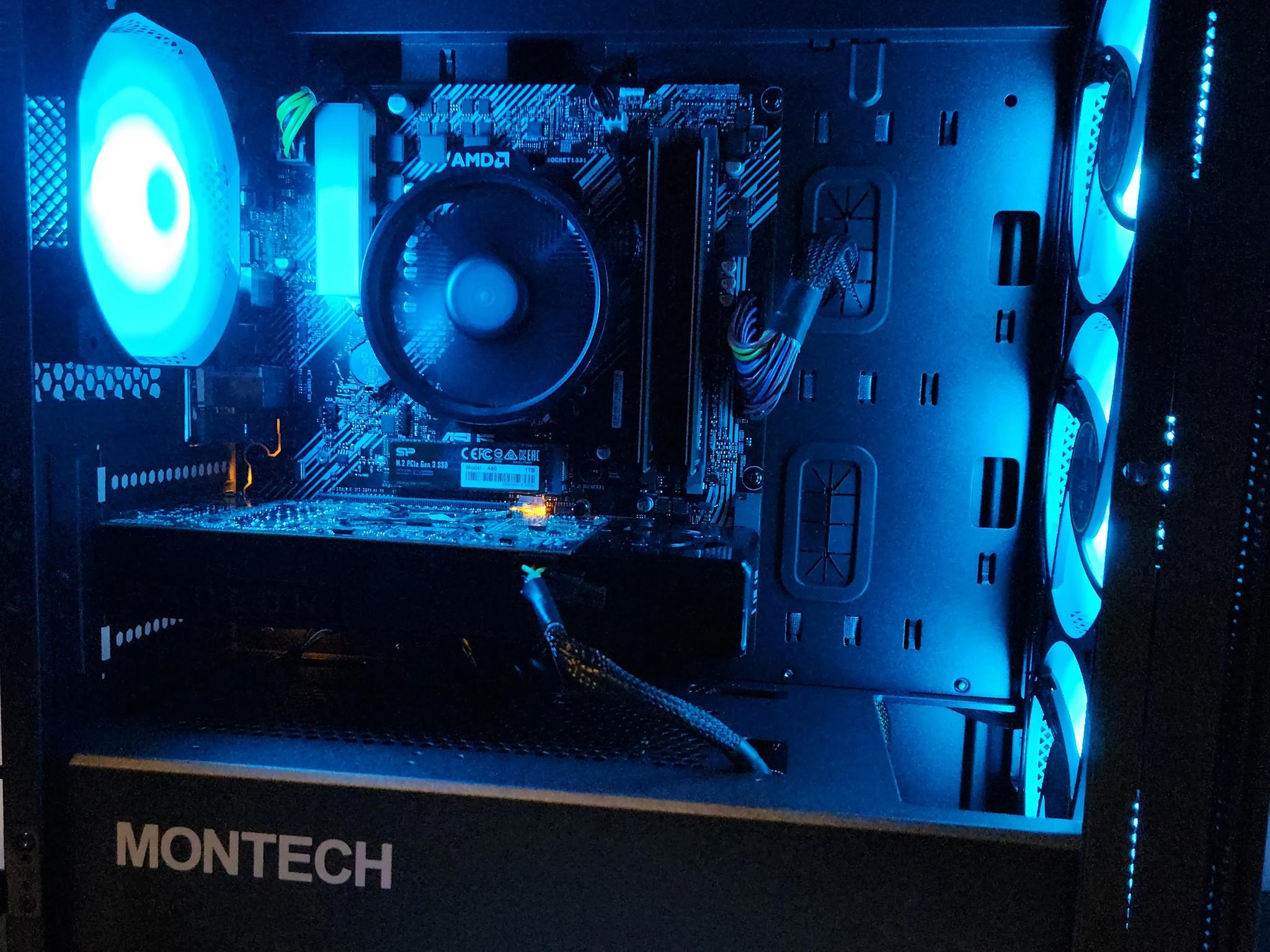 Budget Baller Gaming RIG Ryzen 5 3600 / 16GB DDR4/ 1TB SSD / RX570 8GB