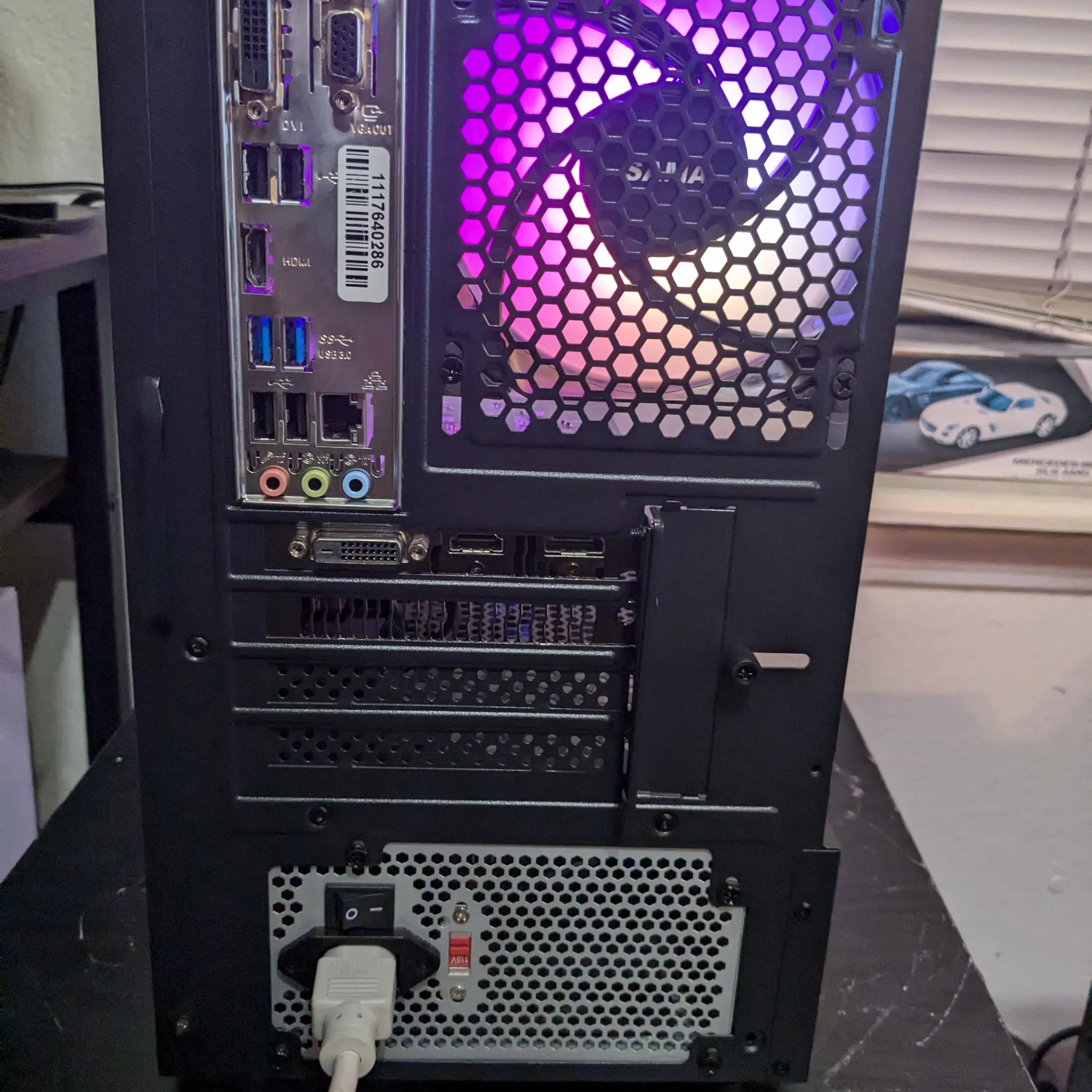 90 FPS Fortnite | 180 Day Warranty | RGB, WiFi, i5-6400 , GTX 1050 TI, 500GB SSD, Win10