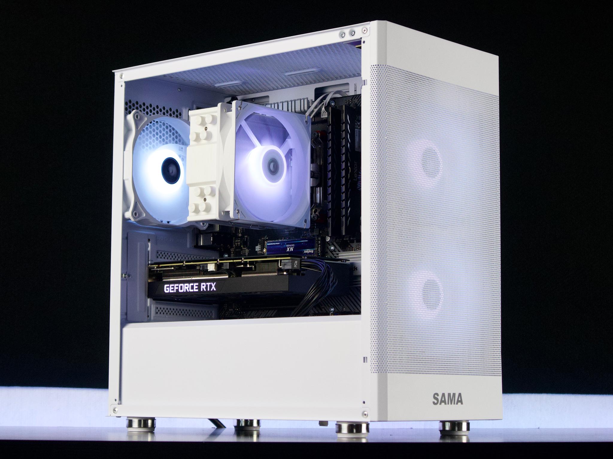 💜🤍💜 Gaming PC | RTX 3060 Ti ⚪ Ryzen 5 3600 🟣 16GB RAM ⚪ 1TB NVMe 💜🤍💜