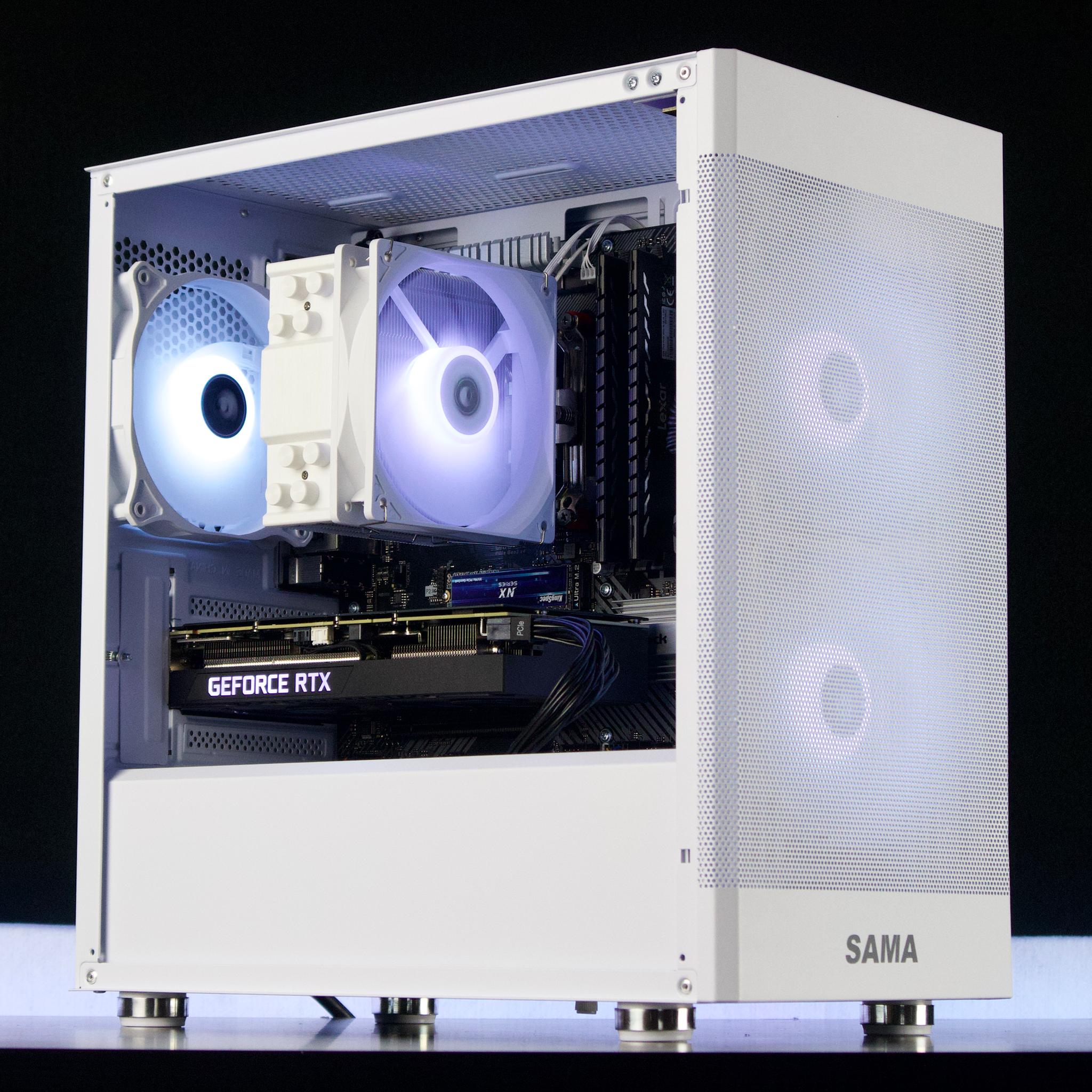 💜🤍💜 Gaming PC | RTX 3060 Ti ⚪ Ryzen 5 3600 🟣 16GB RAM ⚪ 1TB NVMe 💜🤍💜