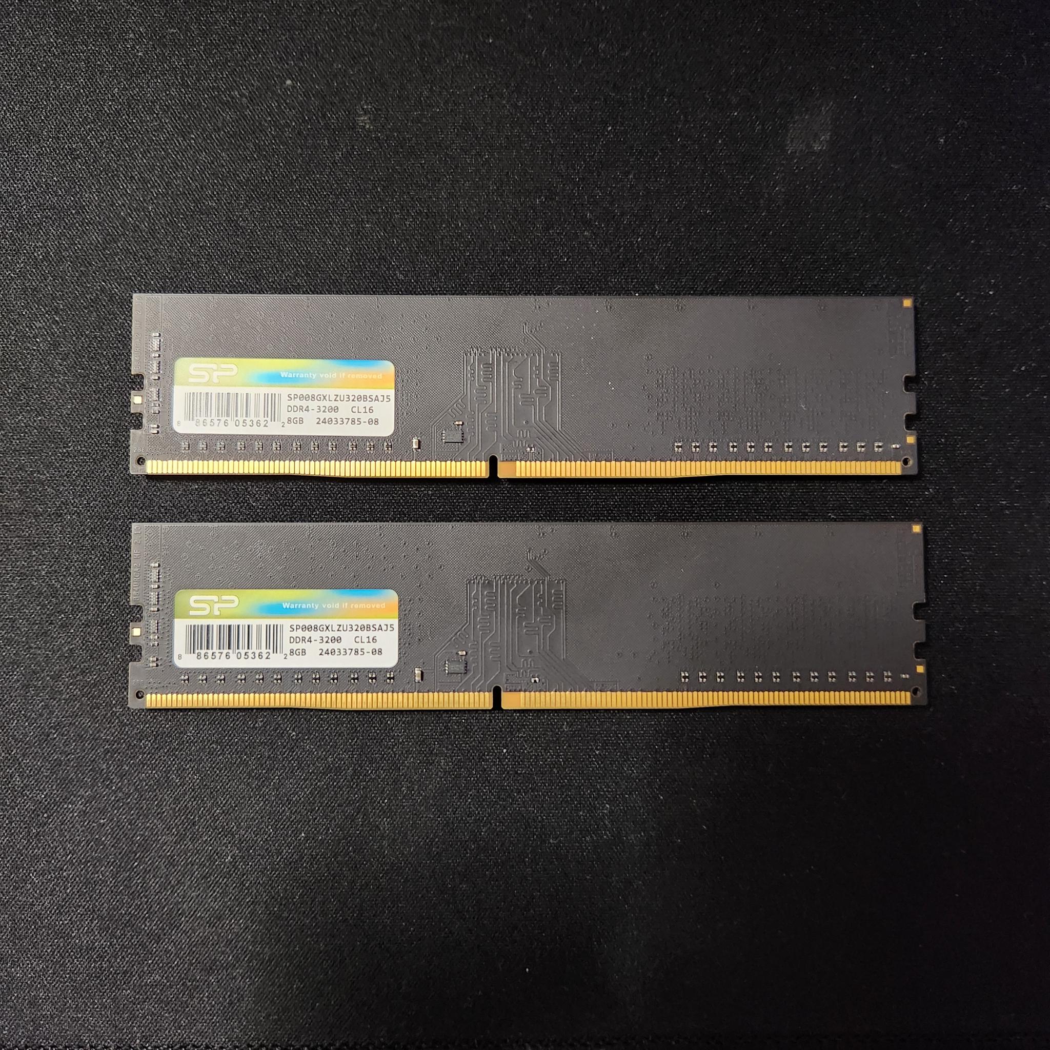 Unstable Ram Silicon Power 16GB(2x8) DDR4 3200mhz CL16