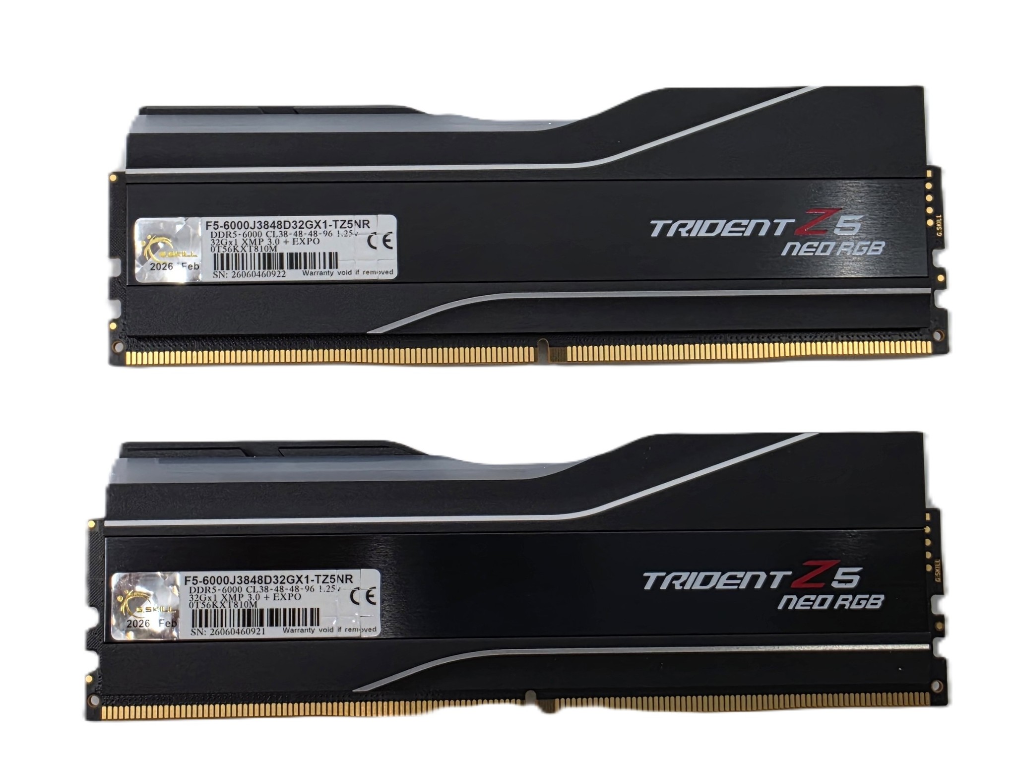 G.Skill Trident Z5 Neo RGB 64GB DDR5-6000 (2x32GB) RAM KIT
