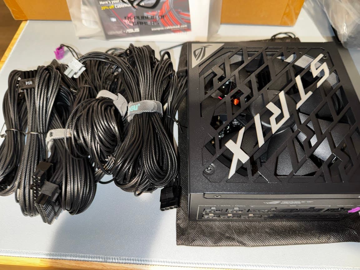Title: ASUS ROG Strix 1000W Platinum (ROG-STRIX-1000P-GAMING) - Like New Demo Unit