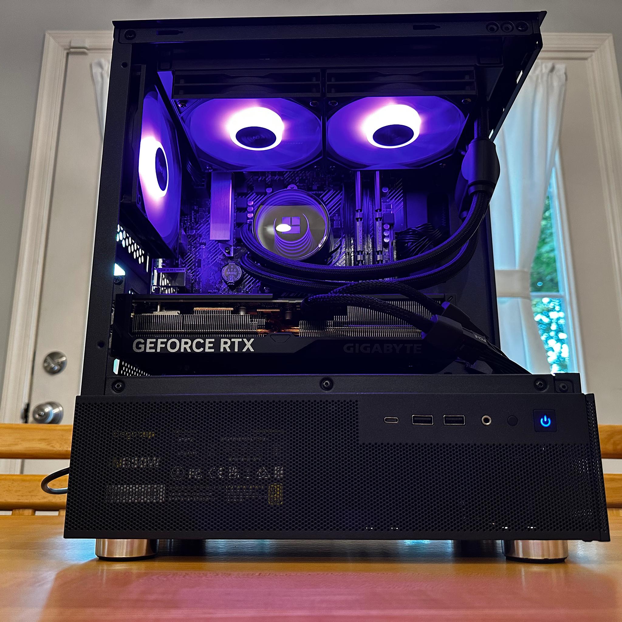 🕶️🐼|RTX 4070 ti, Ryzen 5800x, 32gb DDR4, 1tb NVMe, AIO Cooled Gaming, Streaming, Wifi Equipped PC