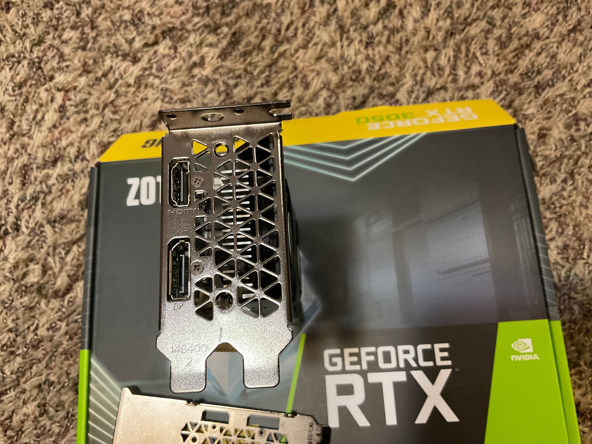Zotac RTX 3050 6gb low profile