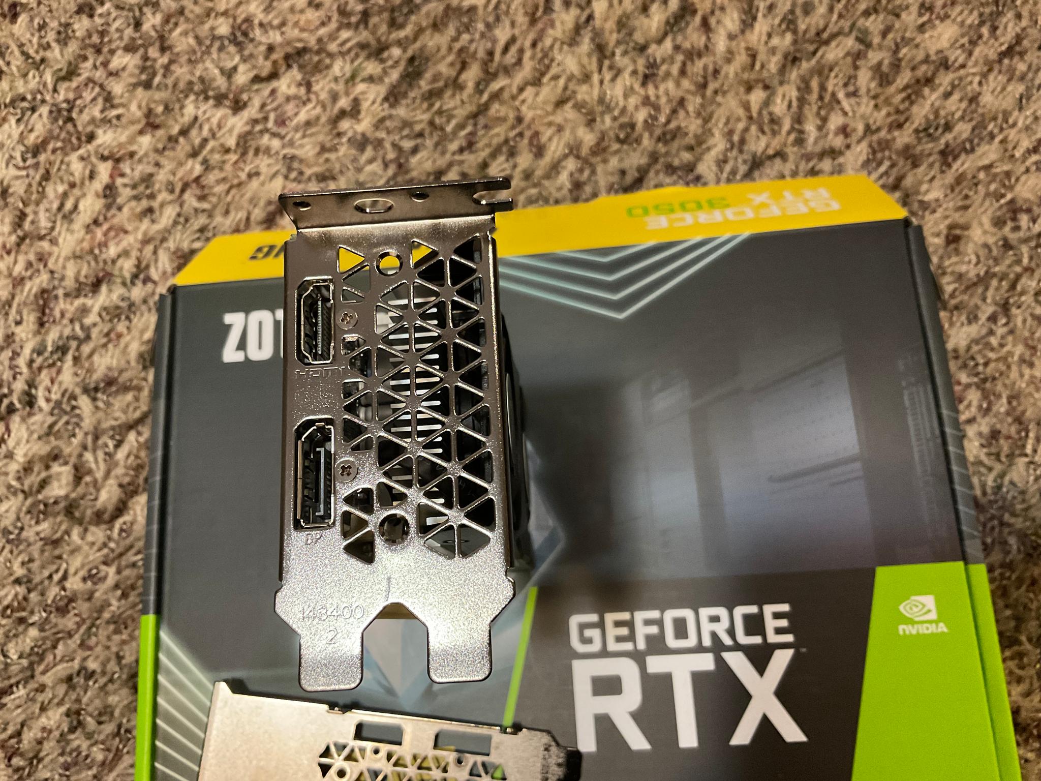 Zotac RTX 3050 6gb low profile