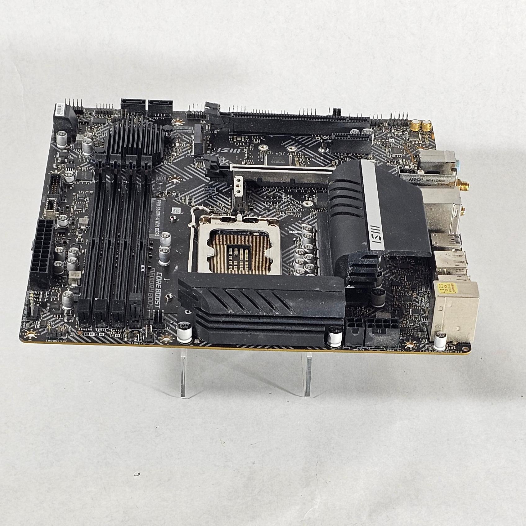 MSI PRO B660M-A WIFI DDR4 LGA1700 Motherboard