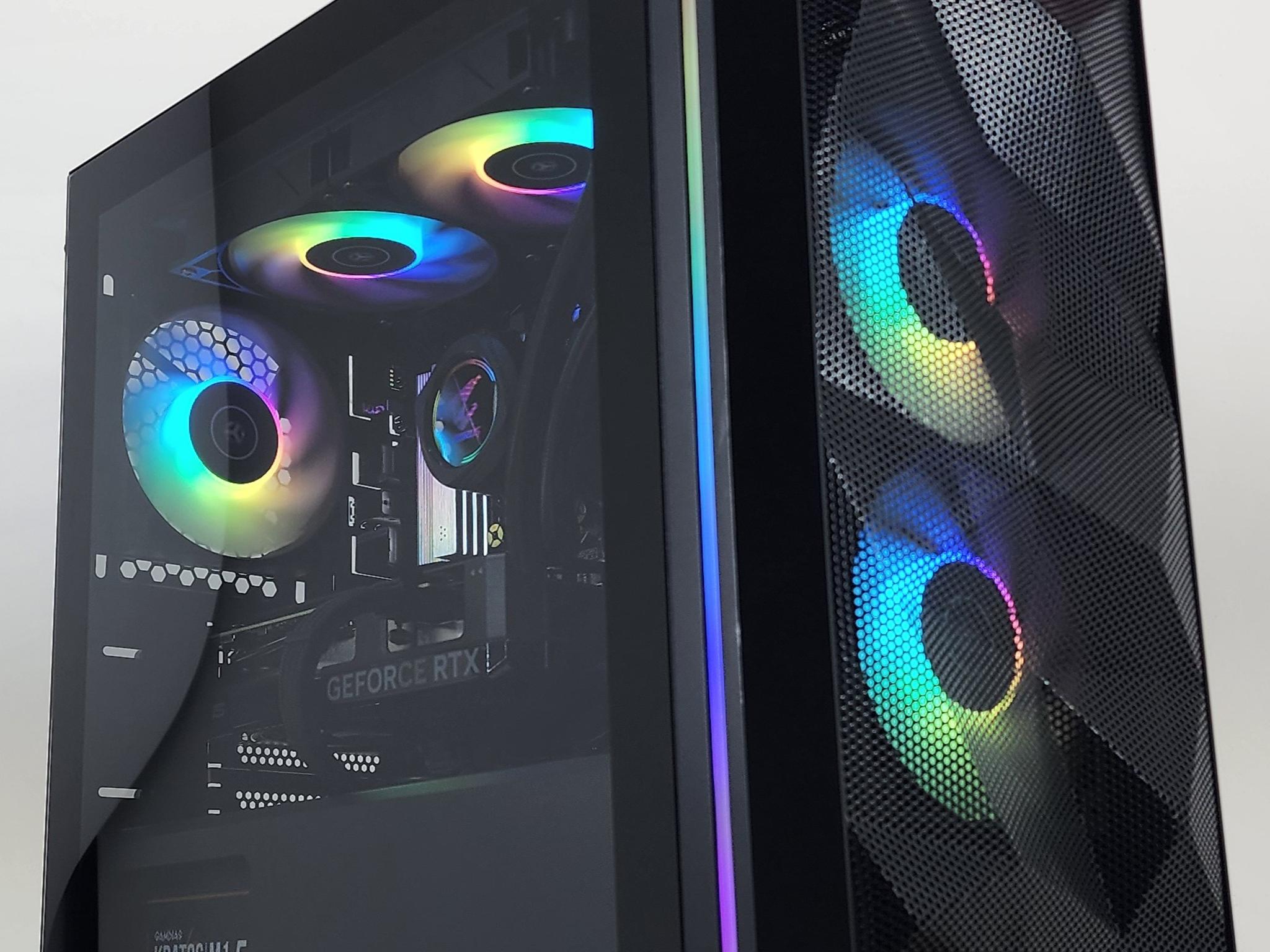 Gaming PC Ryzen 7 7800X3D 32GB RAM 1TB SSD RTX 4060 Ti 8GB Windows 11 Computer