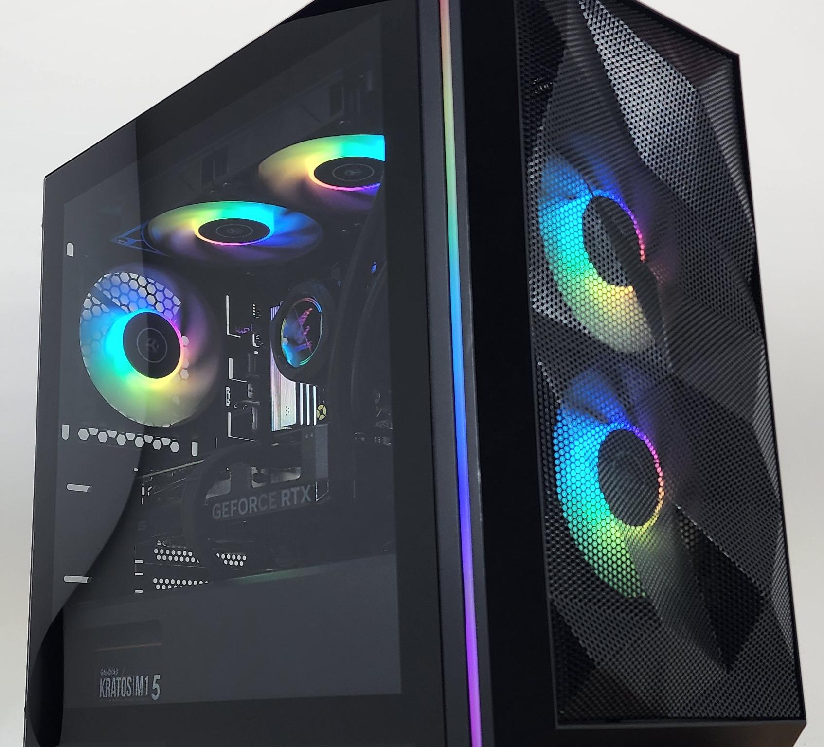 Gaming PC Ryzen 7 7800X3D 32GB RAM 1TB SSD RTX 4060 Ti 8GB Windows 11 Computer