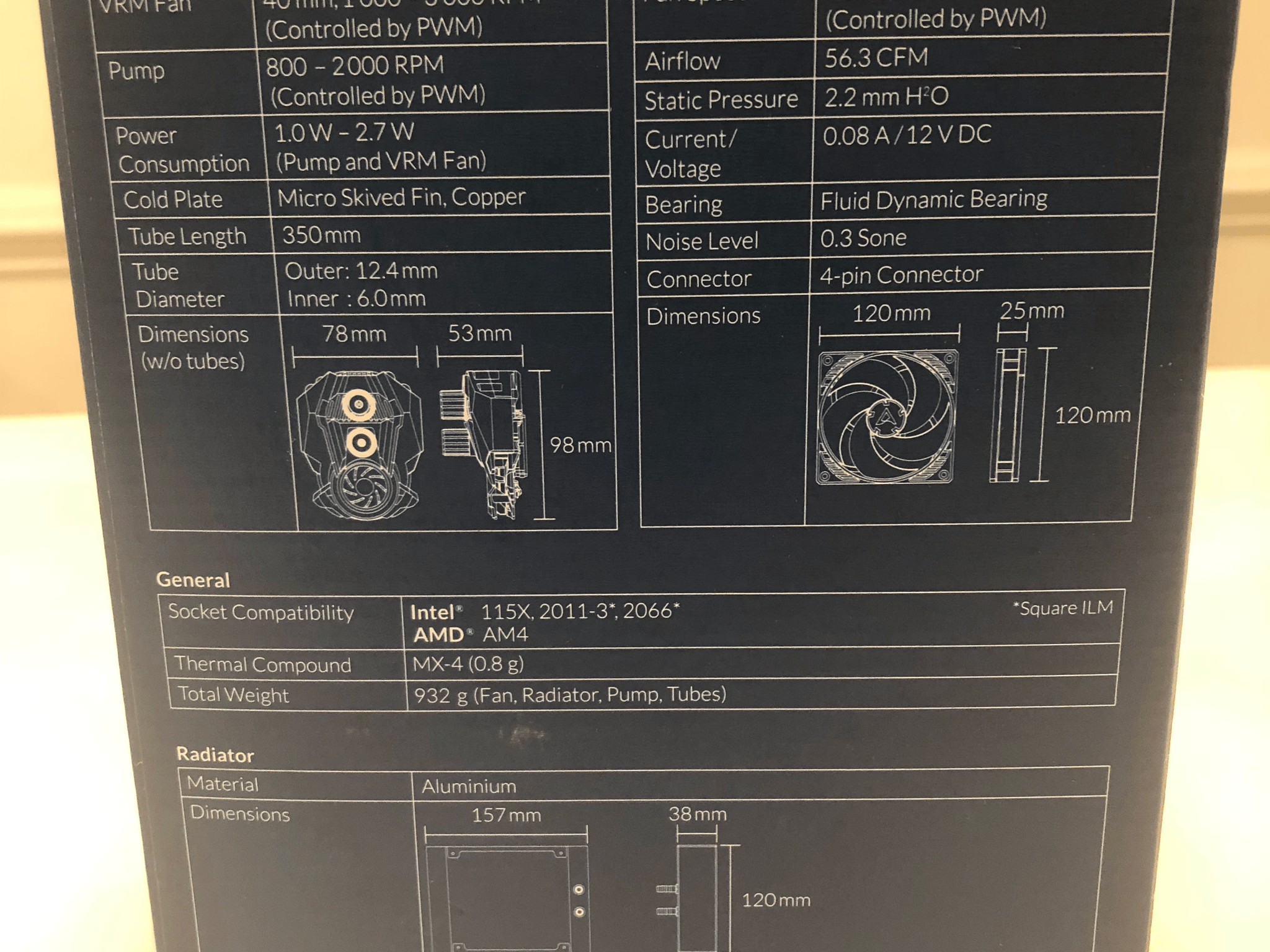 ***Like New*** ARCTIC Liquid Freezer II 120mm CPU Cooler