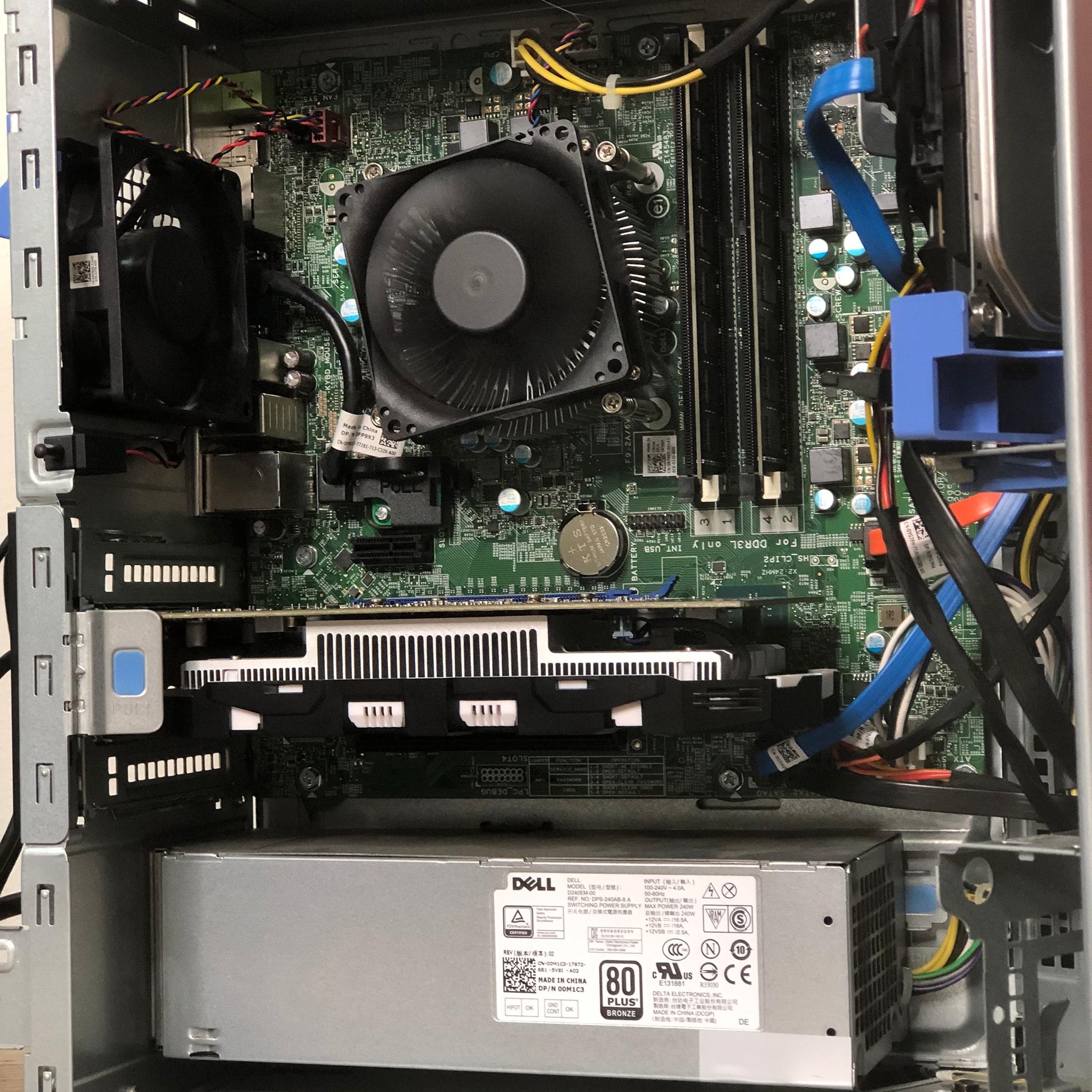 Budget Gaming PC GTX 1050 TI I5 6500 128GB SSD 500GB HDD 16GB Ram - Carbon Red