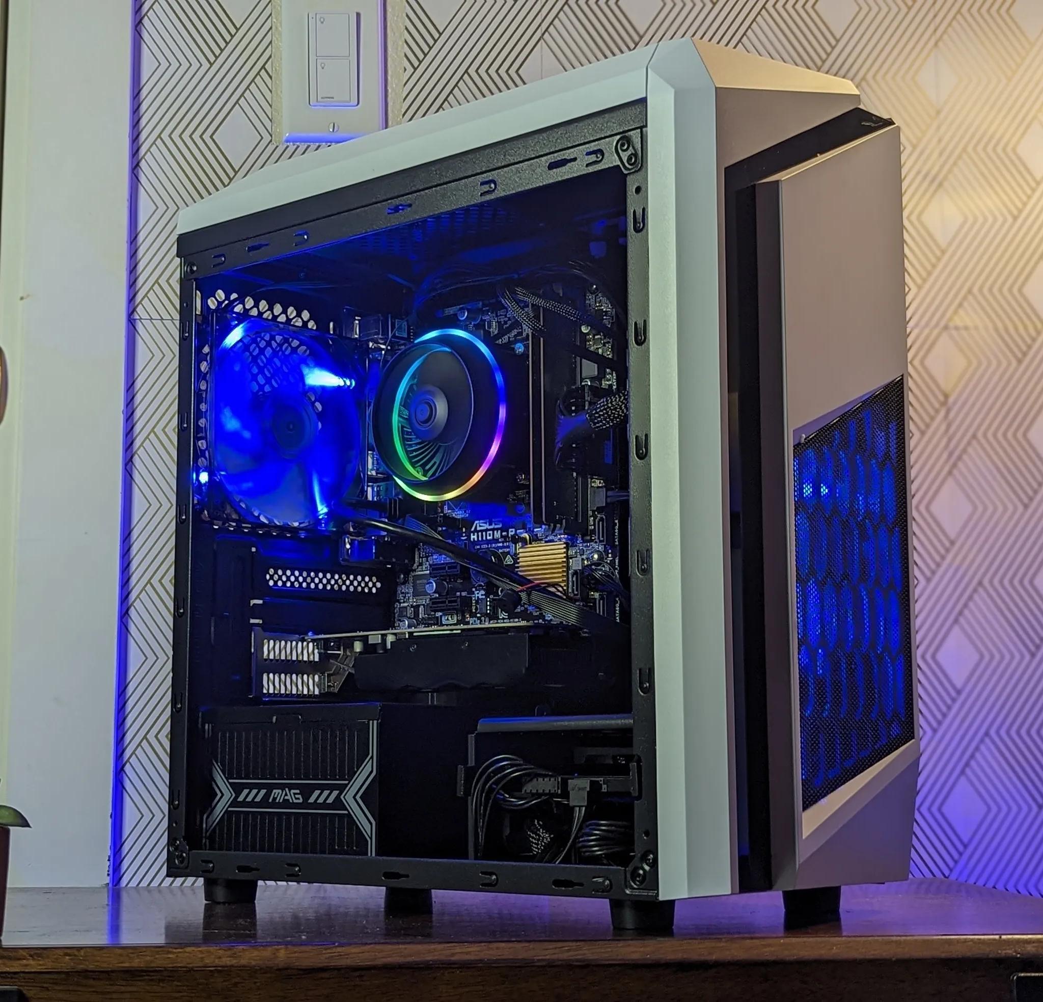 *CLEARANCE* 🎮 ESPORTS GAMING PC SETUP 🎮 - 1080p Gaming- Intel i7-7700 + GTX 1050 Ti + 16GB DDR4
