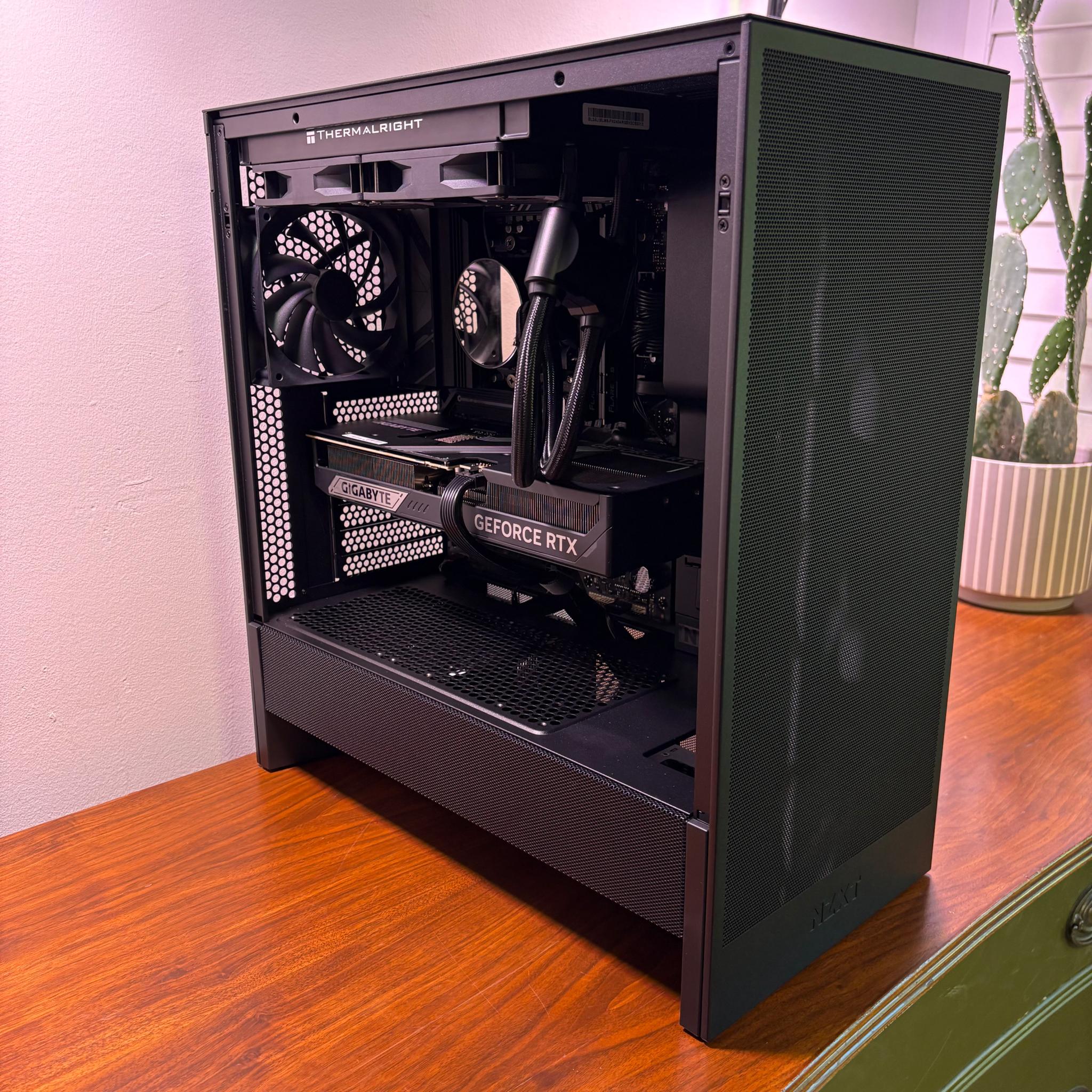 RTX 5070TI | Ryzen 7 7800X3D | 32GB DDR5 | 2 TB SSD's | 750W PSU | 240MM AIO | NZXT Case
