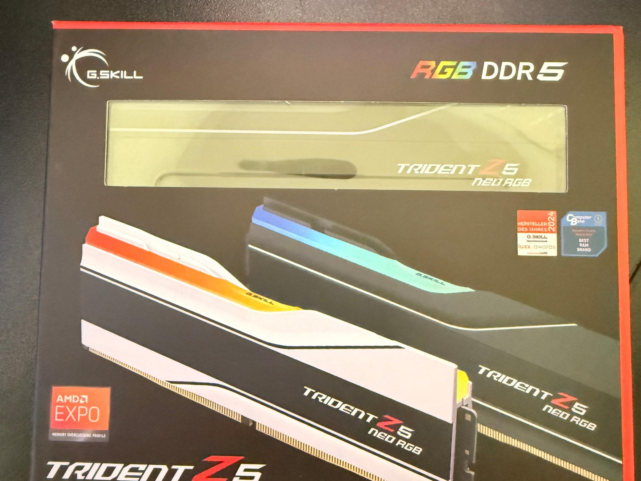 G.Skill Trident Z5 neo RGB DDR5-6000 CL26 24Gbx2
