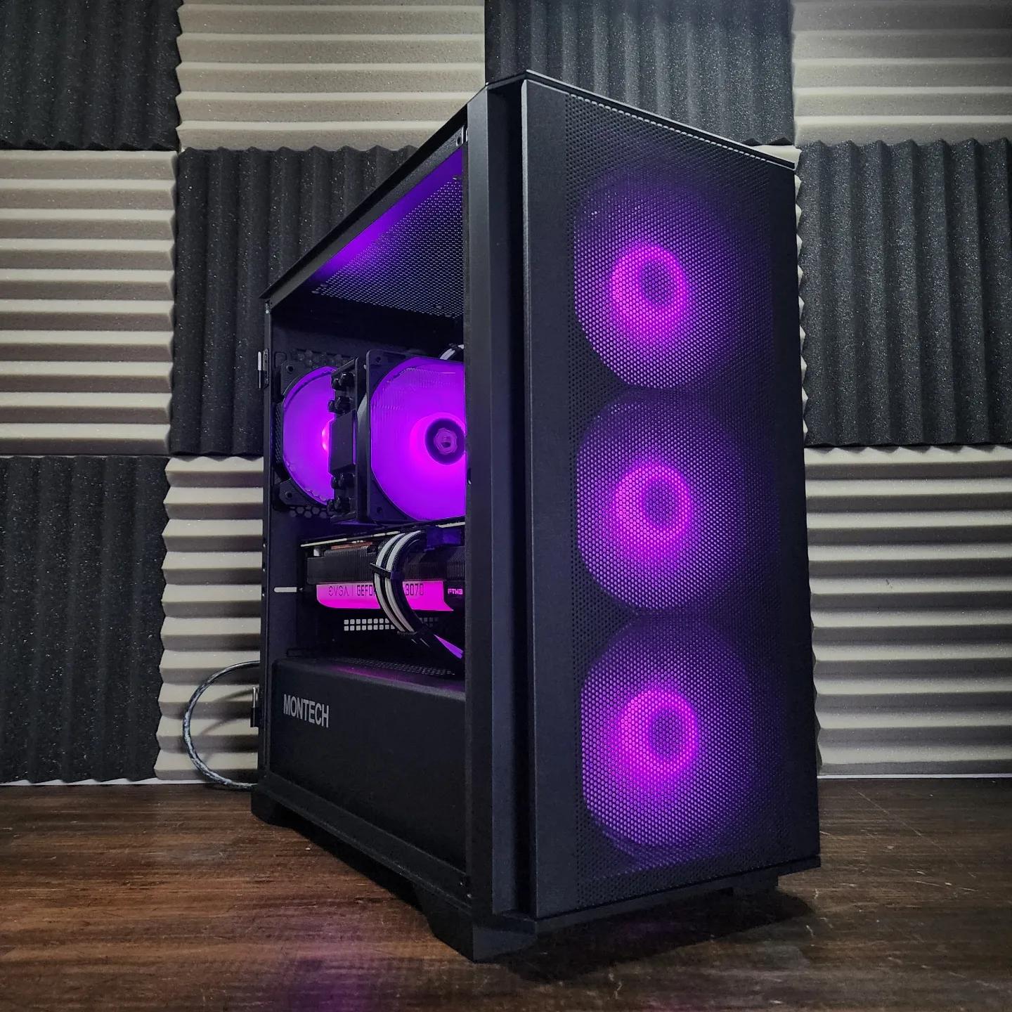 🖤💜🖤 RTX 3070 FTW3 // AMD Ryzen 7 5700G // Zenith 16GB 3200MHz
