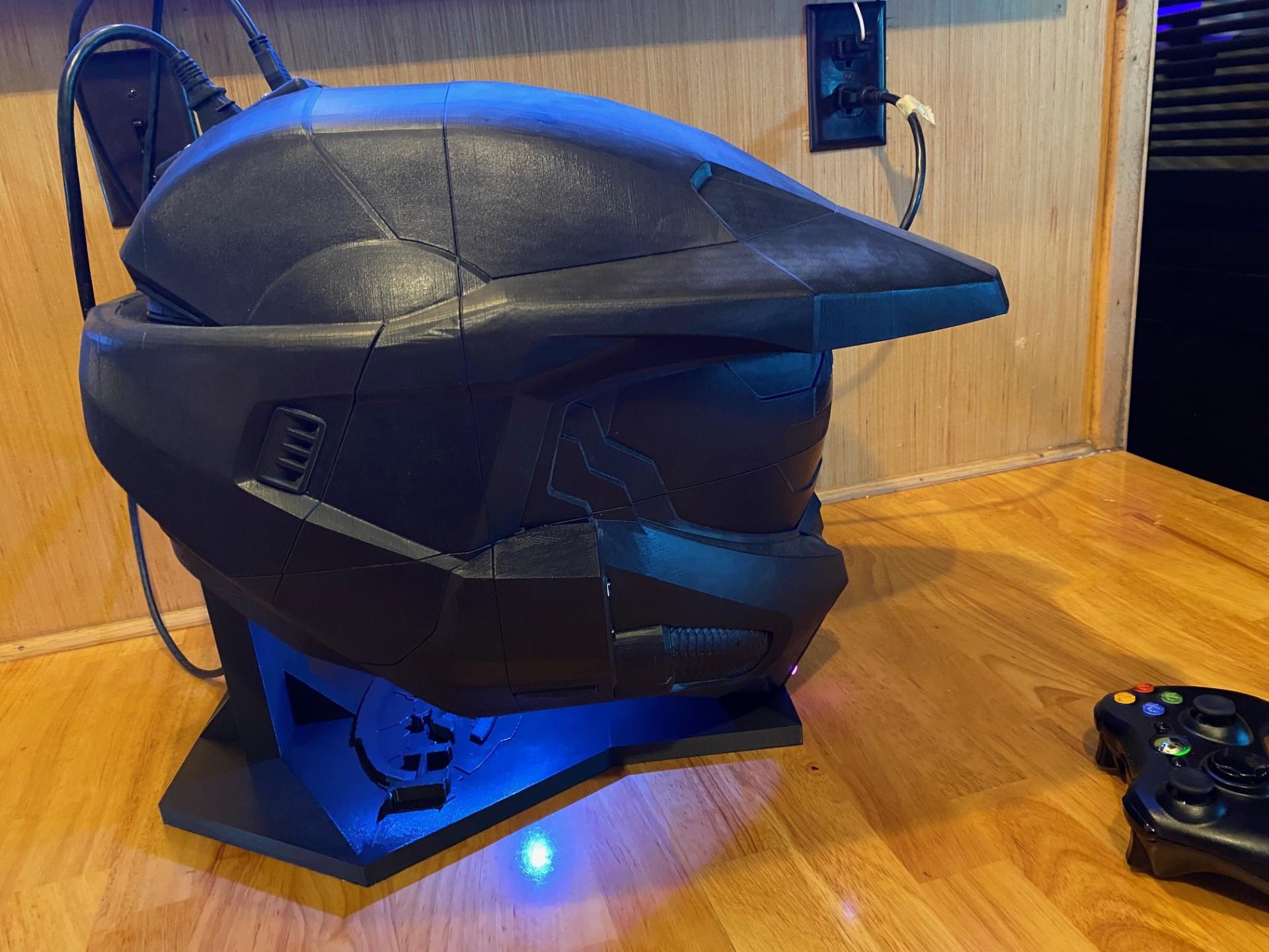 Custom Prototype Master Chief helmet RGH Xbox 360
