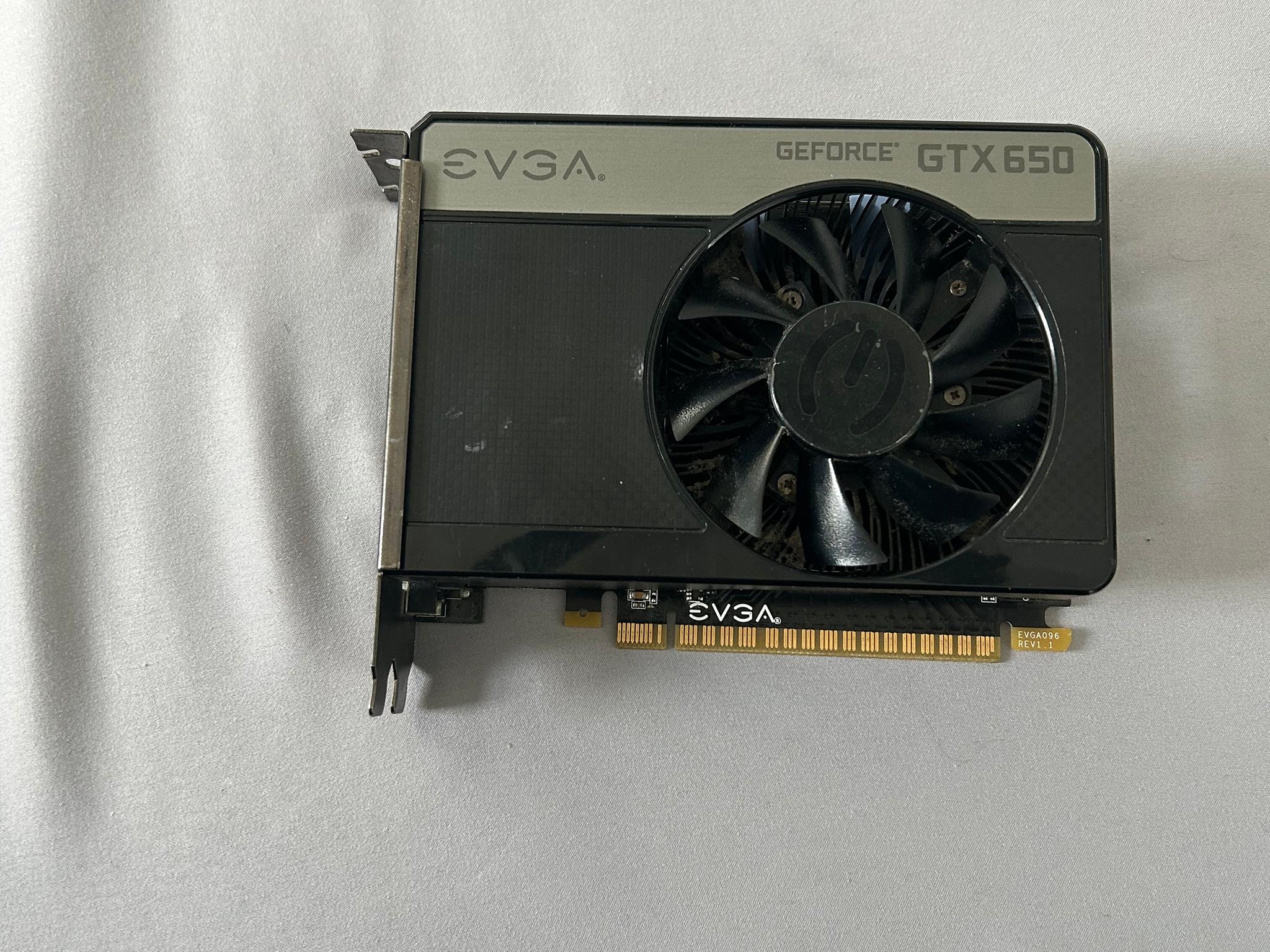 EVGA GTX 650 *READ DESCRIPTION*