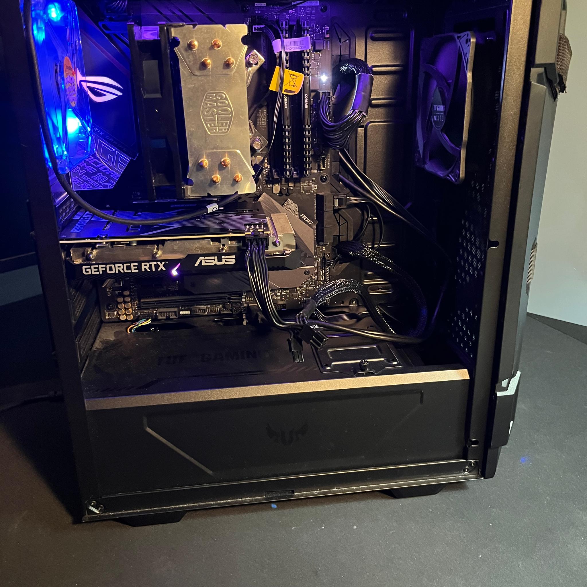 Gaming PC – i9-9900KF |RTX 3060 Ti | ASUS ROG Strix Z390-E | 16GB RAM | 500GB SSD | 2TB Hard drive