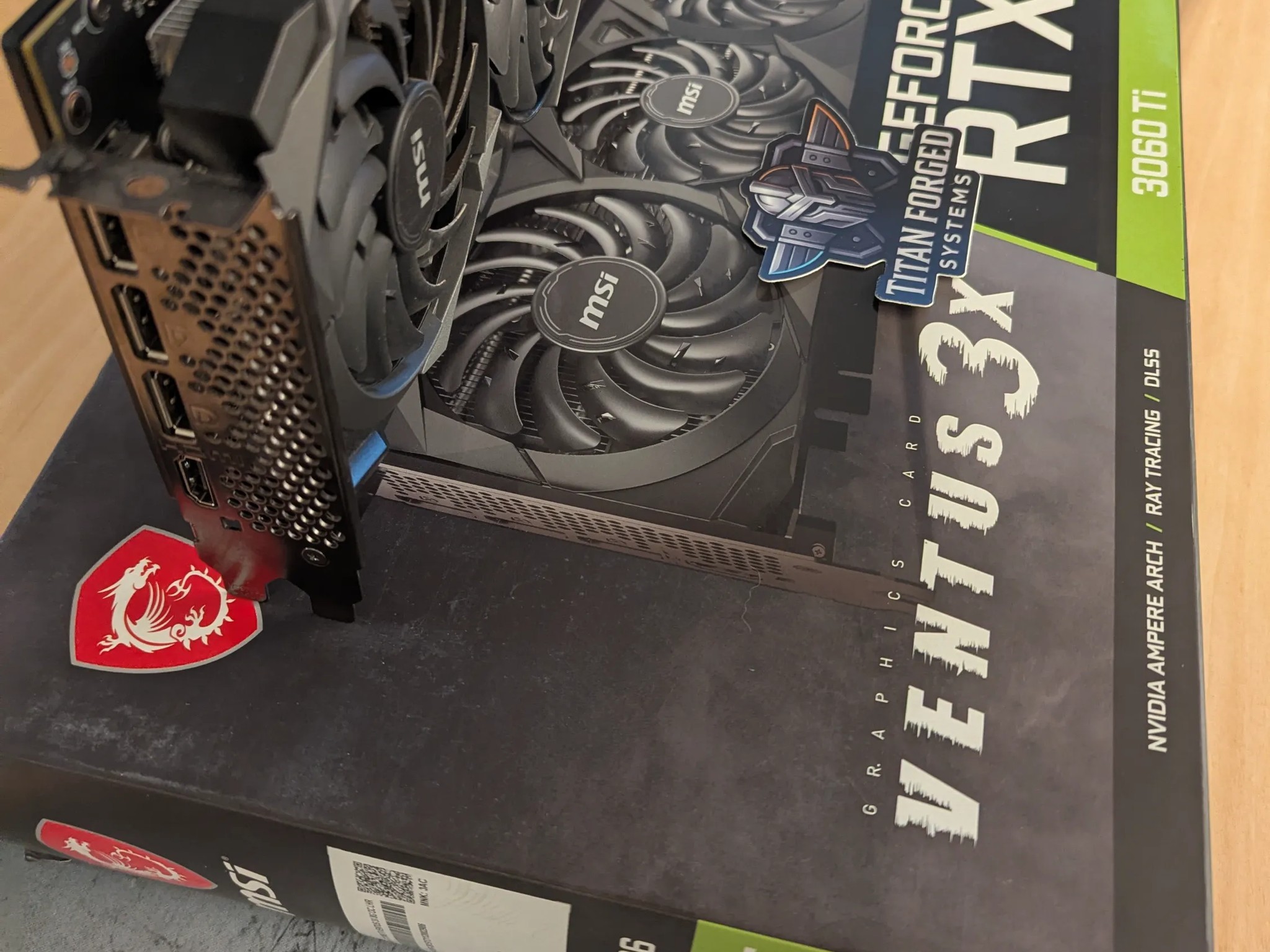 🌪️ MSI 3060 Ti VENTUS 3X OC – Triple-Fan Powerhouse | 8GB GDDR6 | Ampere Performance