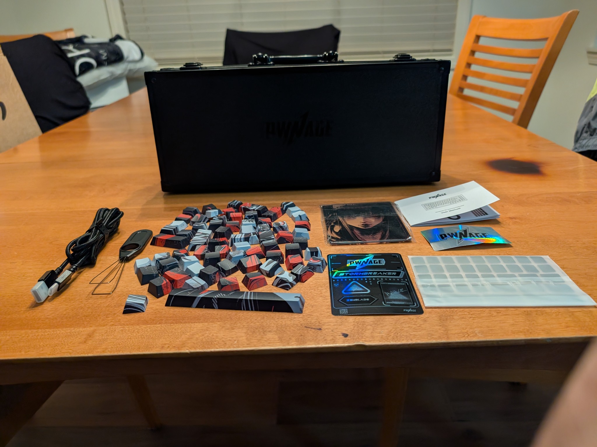MINT condition PWNAGE ZenBlade 65 V2 Hall Effect keyboard