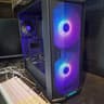 Lian Li 215 Black W/2 RGB 200MM Fans W/1 Non-RGB 120mm fan in rear
