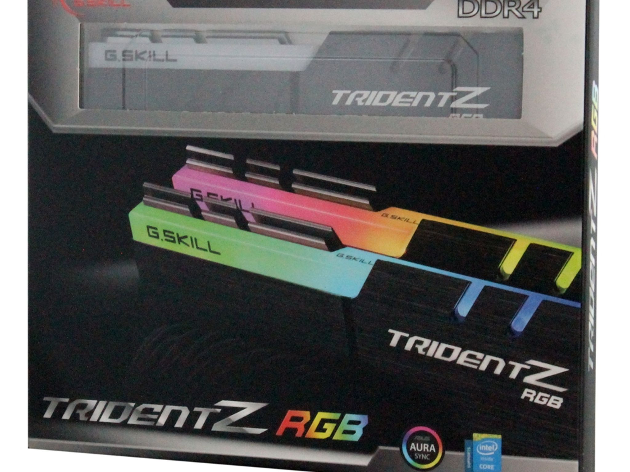 G.Skill Trident Z RGB 16GB (2 x 8GB) DDR4-3200 PC4-25600 CL16 Dual Channel Desktop Memory Kit Black