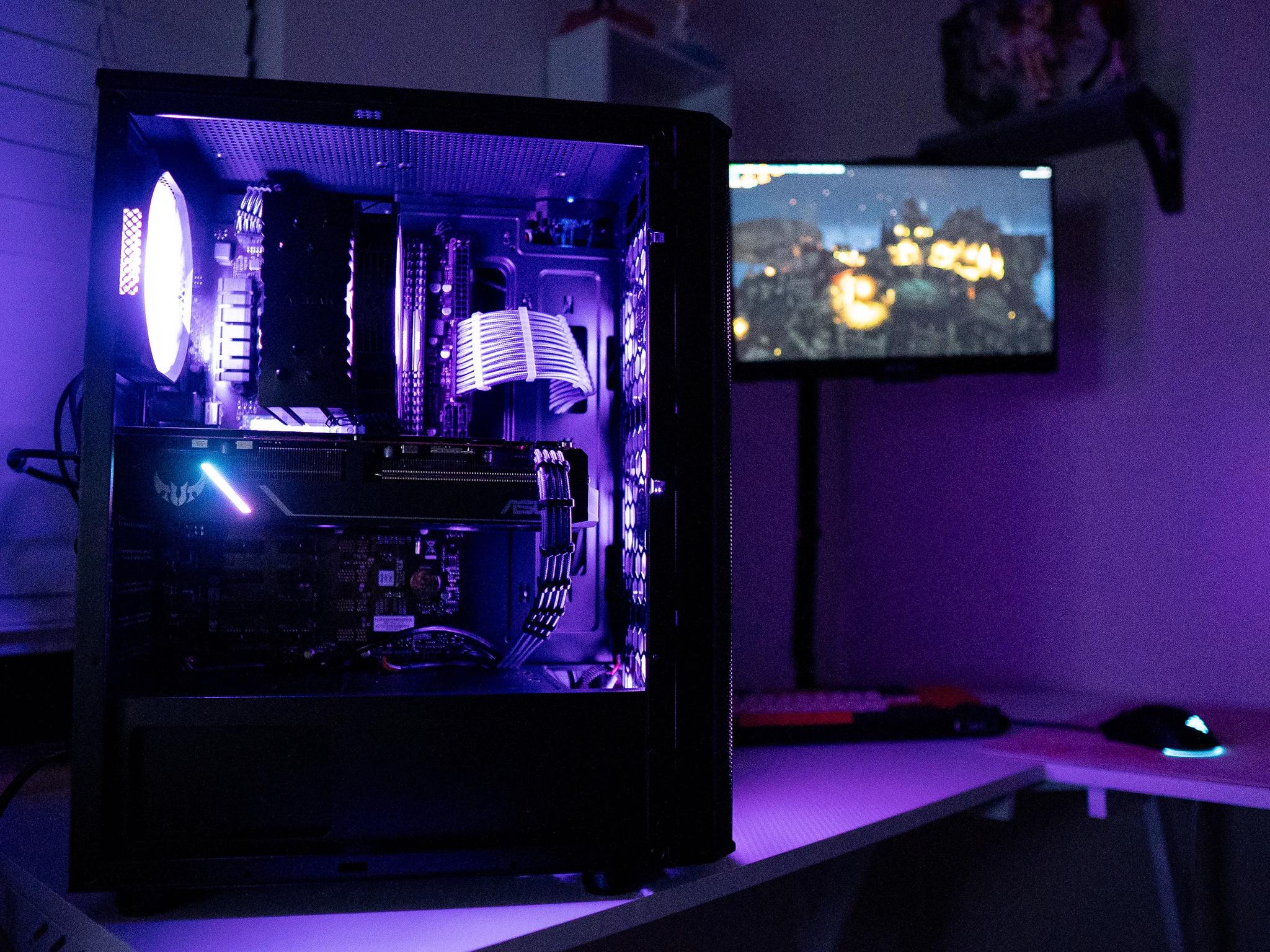 ⚫🟣 | RX 5600XT | INTEL i5 9400F | 32GB DDR4 RAM | 128GB NVME SSD + 1TB HDD | Amethyst Achiever |