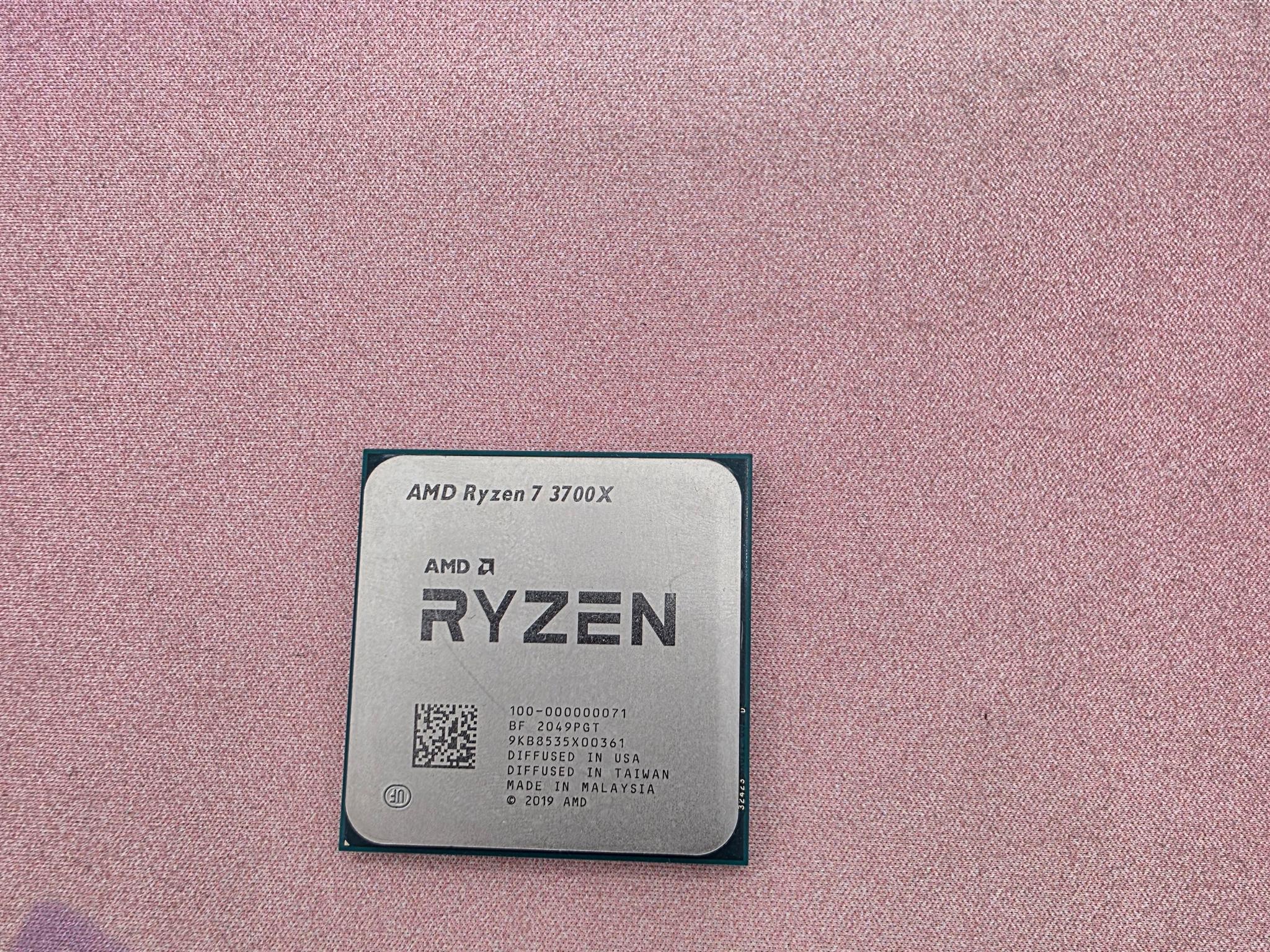 AMD Ryzen 7 3700X Processor **Bent Pins**