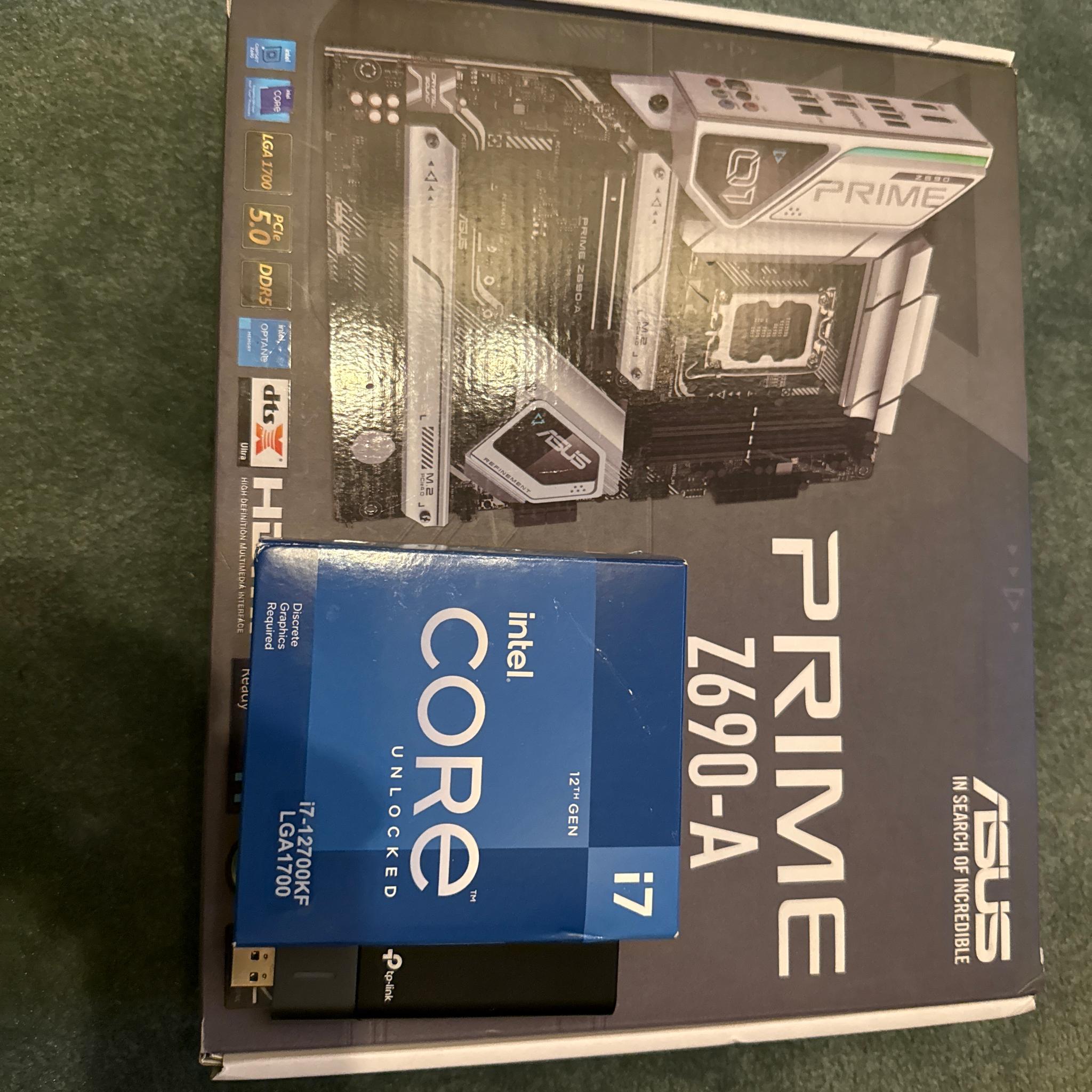 Motherboard, CPU, and Ram for sale