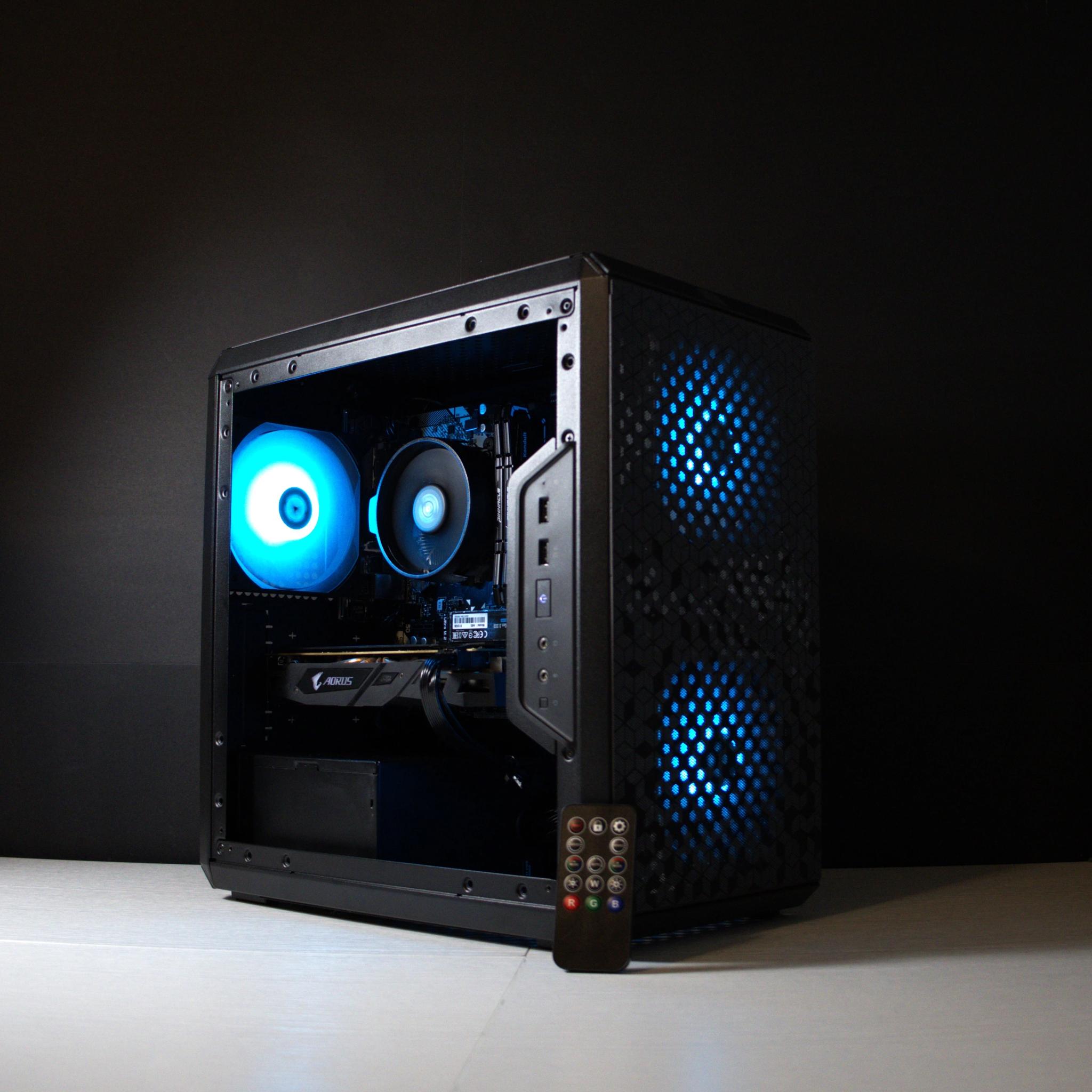 👽DARK HOLE👽 Gaming PC | AMD Ryzen 5 3600 | 16GB | RX 580 8GB | 512GB SSD | Win11 | Wi-Fi