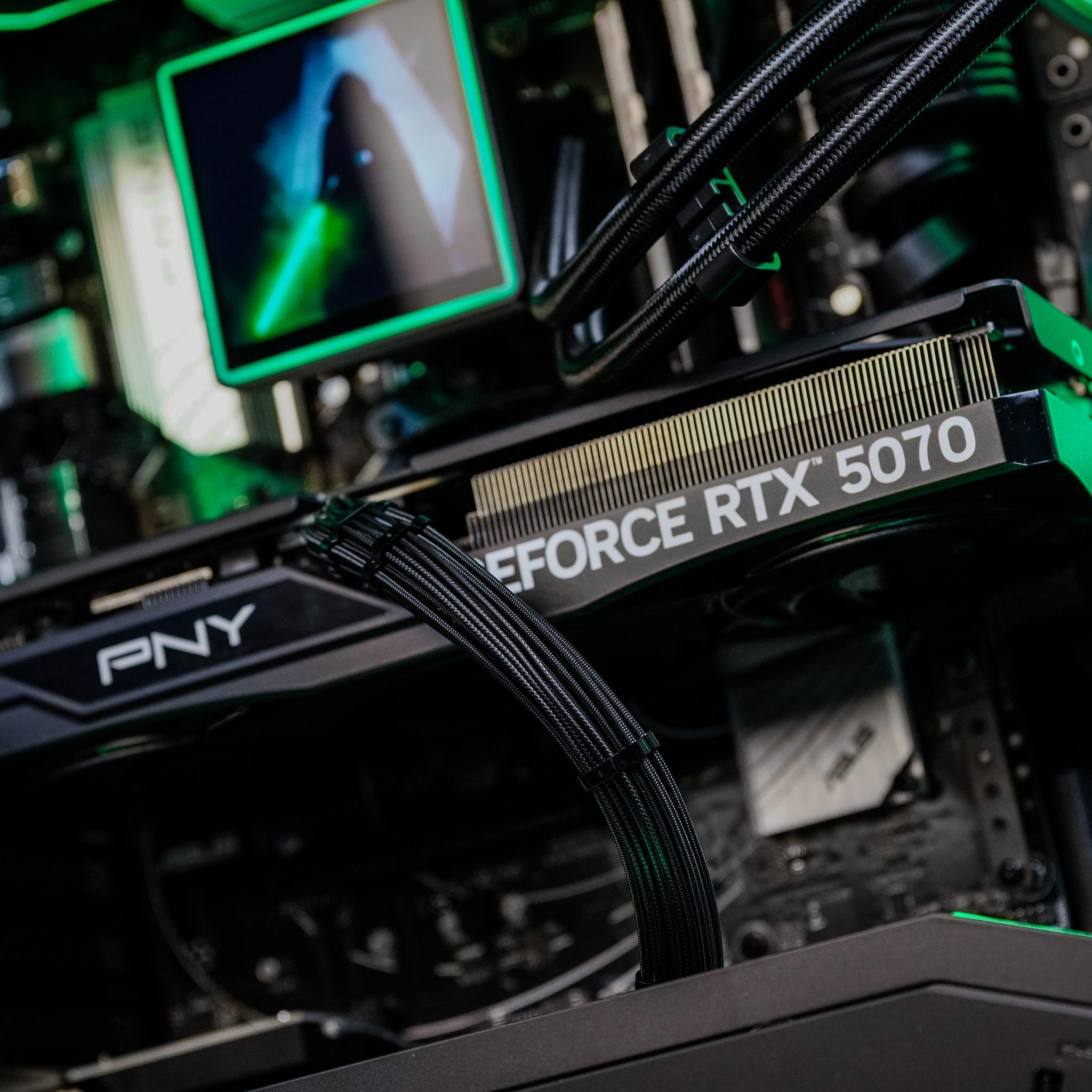 Jedi | RTX 5070 + Ryzen 9 7900X | 32GB DDR5 | 1TB Gen 4 NVMe | Lian Li V100R Custom Gaming PC