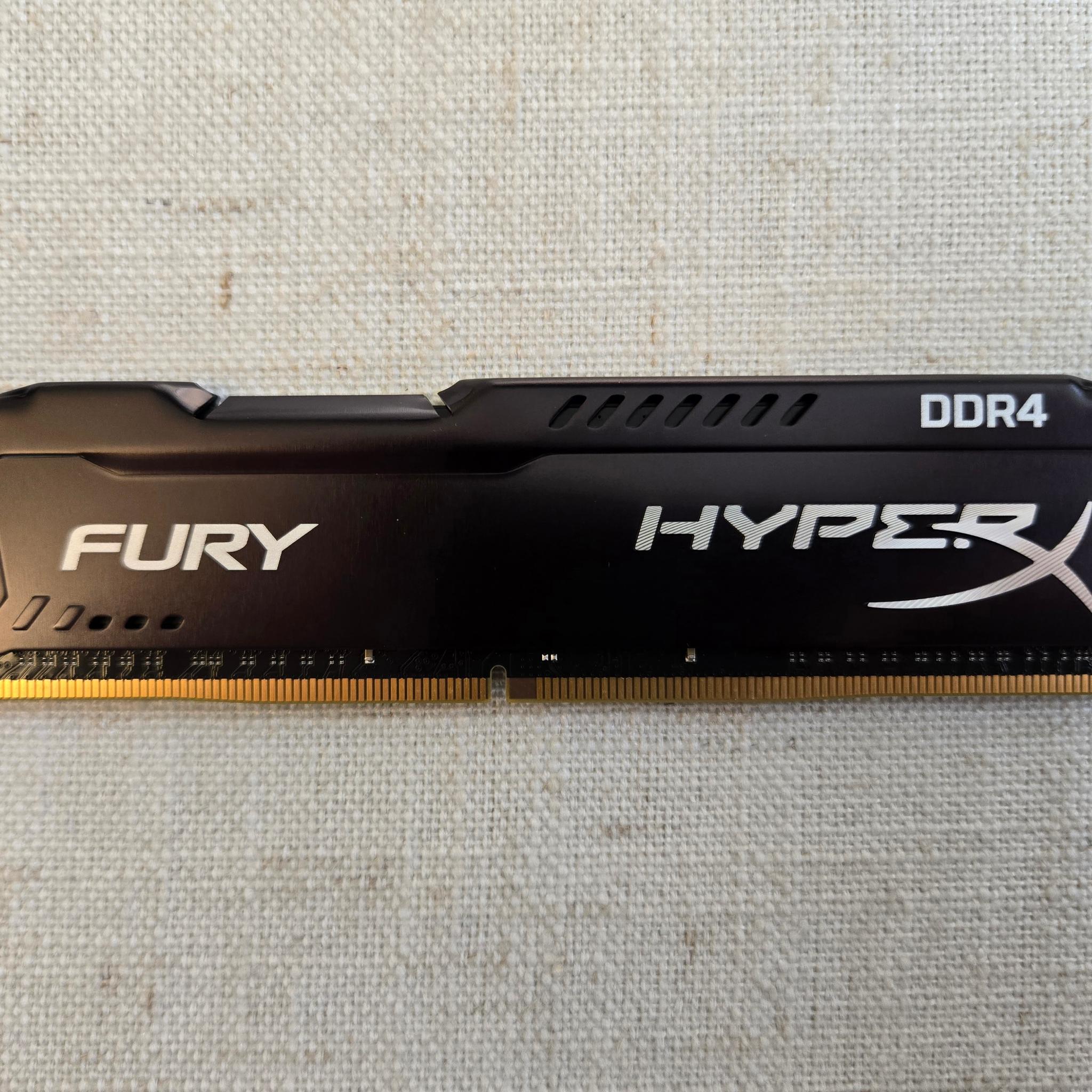 16GB DDR4-2666 (Kingston HyperX Fury) - Used