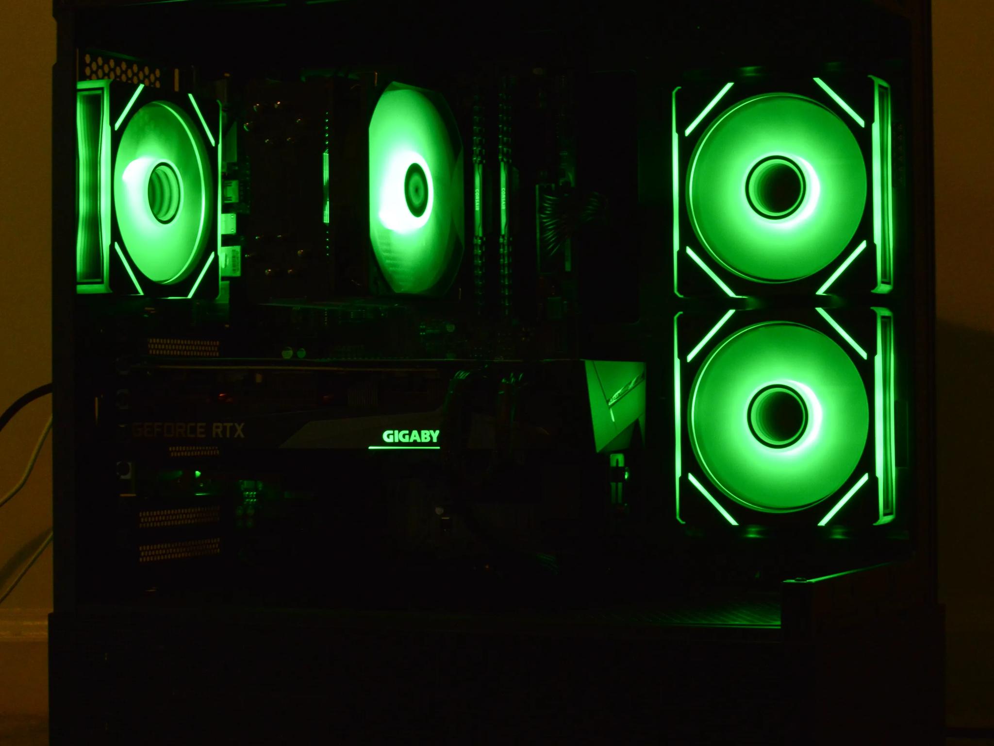 Infinity Mirror Gaming PC • RTX 3060 Ti • Ryzen 5 3600