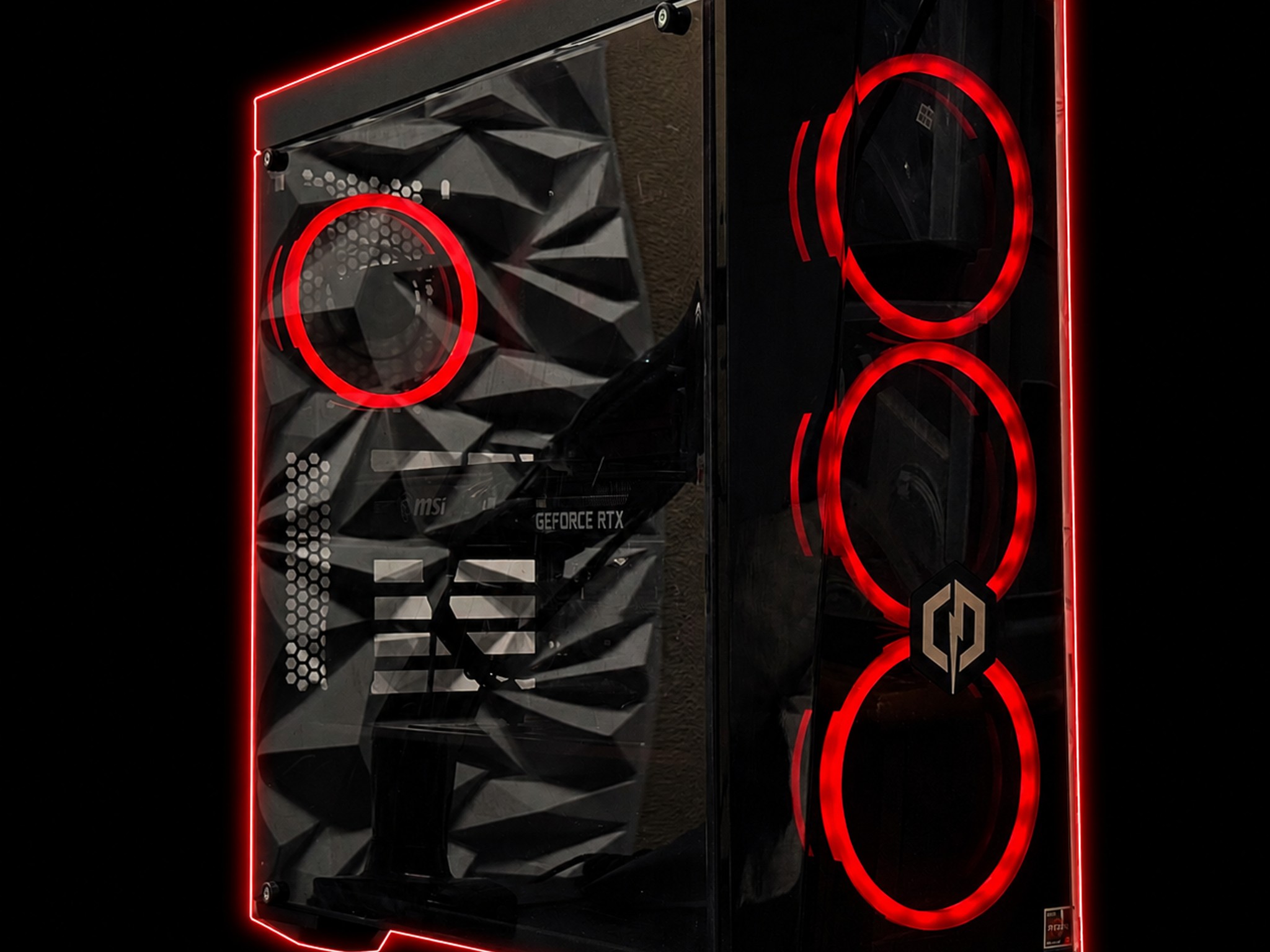 1080p/1440P Gaming pc / RTX 3060 / Ryzen 5 5500 / 16GB RAM / 1200GB Storage / Fortnite, Warzone apex