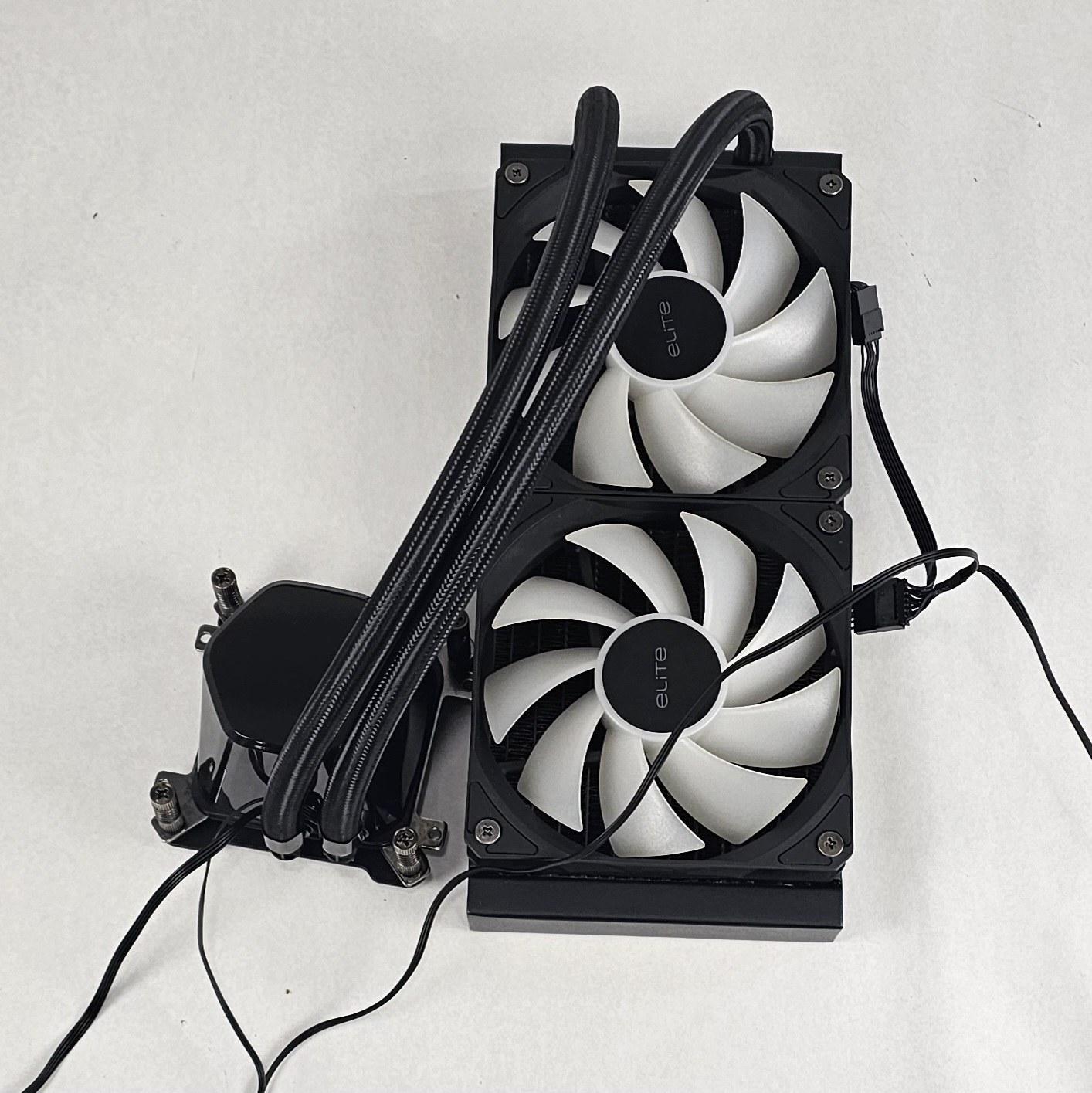 240mm AIO ELITE RGB CPU Liquid Cooler for Intel LGA1700