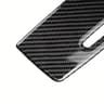 Carbon Fiber Car Central Control Cigarette Lighter Panel Stickers Trim for BMW