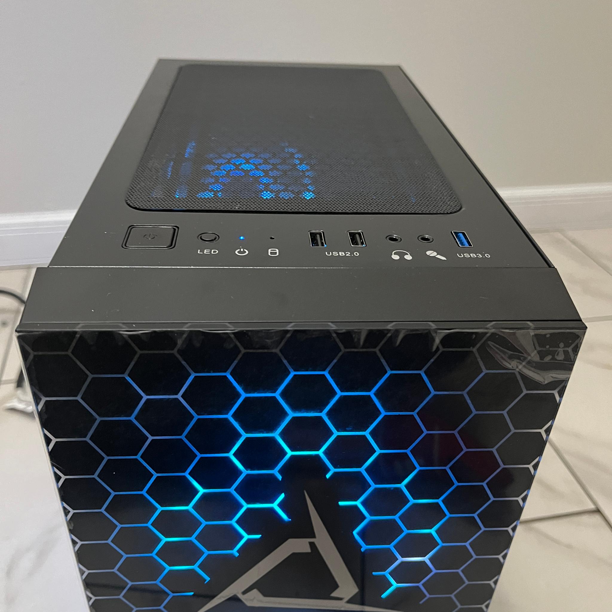 Super Budget Gaming PC - Intel i7-4790, AMD R7 360 2GB, 16GB RAM, 1.1TB Storage, w/ Wi-Fi, BT & RGB