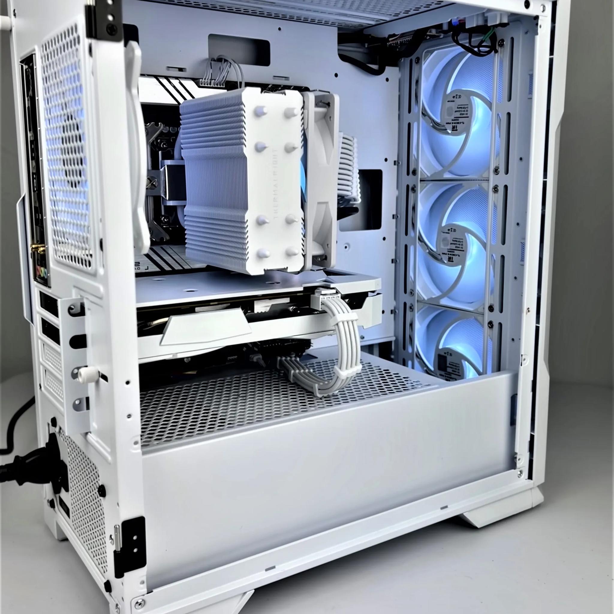 Intel i5-12400 | RTX 3060 | White Theme Mid-range Gaming PC Build