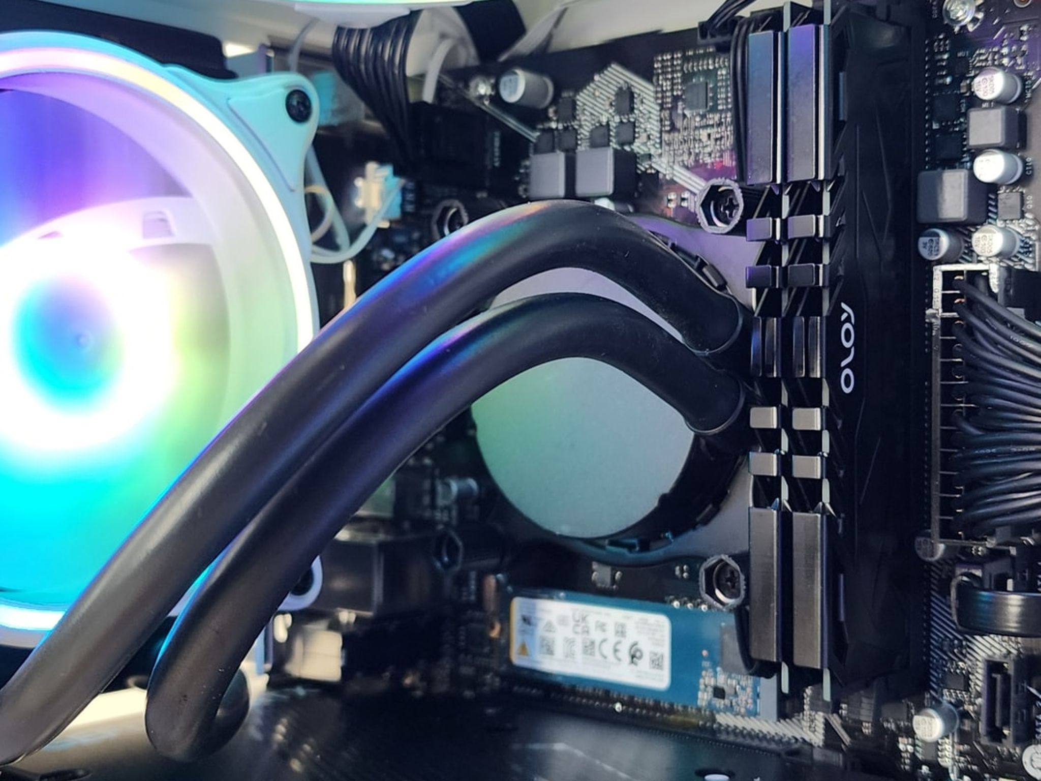 Gaming PC i7-11700F 16GB RAM 256GB SSD + 1TB HDD RTX 3060 Ti 8GB Win11 Computer