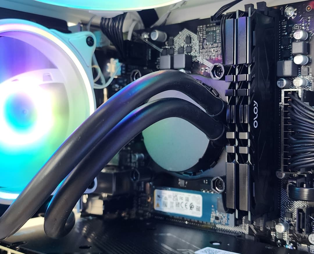 Gaming PC i7-11700F 16GB RAM 256GB SSD + 1TB HDD RTX 3060 Ti 8GB Win11 Computer