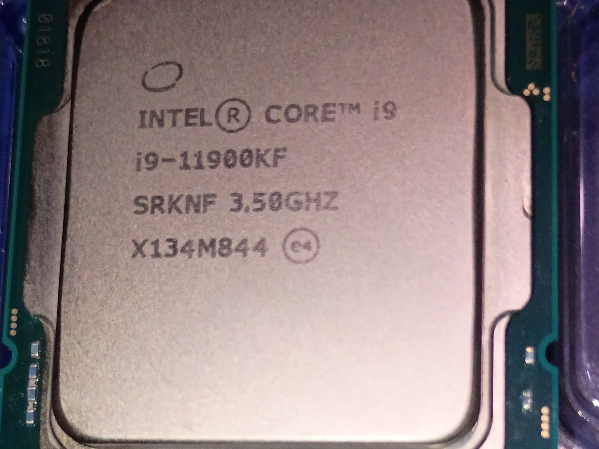 Intel i9-11900KF 3.50GHz 8-Core 16MB L3 cache. LGA1200  Desktop CPU