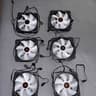6x Skytech Gaming 120 mm RGB Case Fans | Daisy Chainable