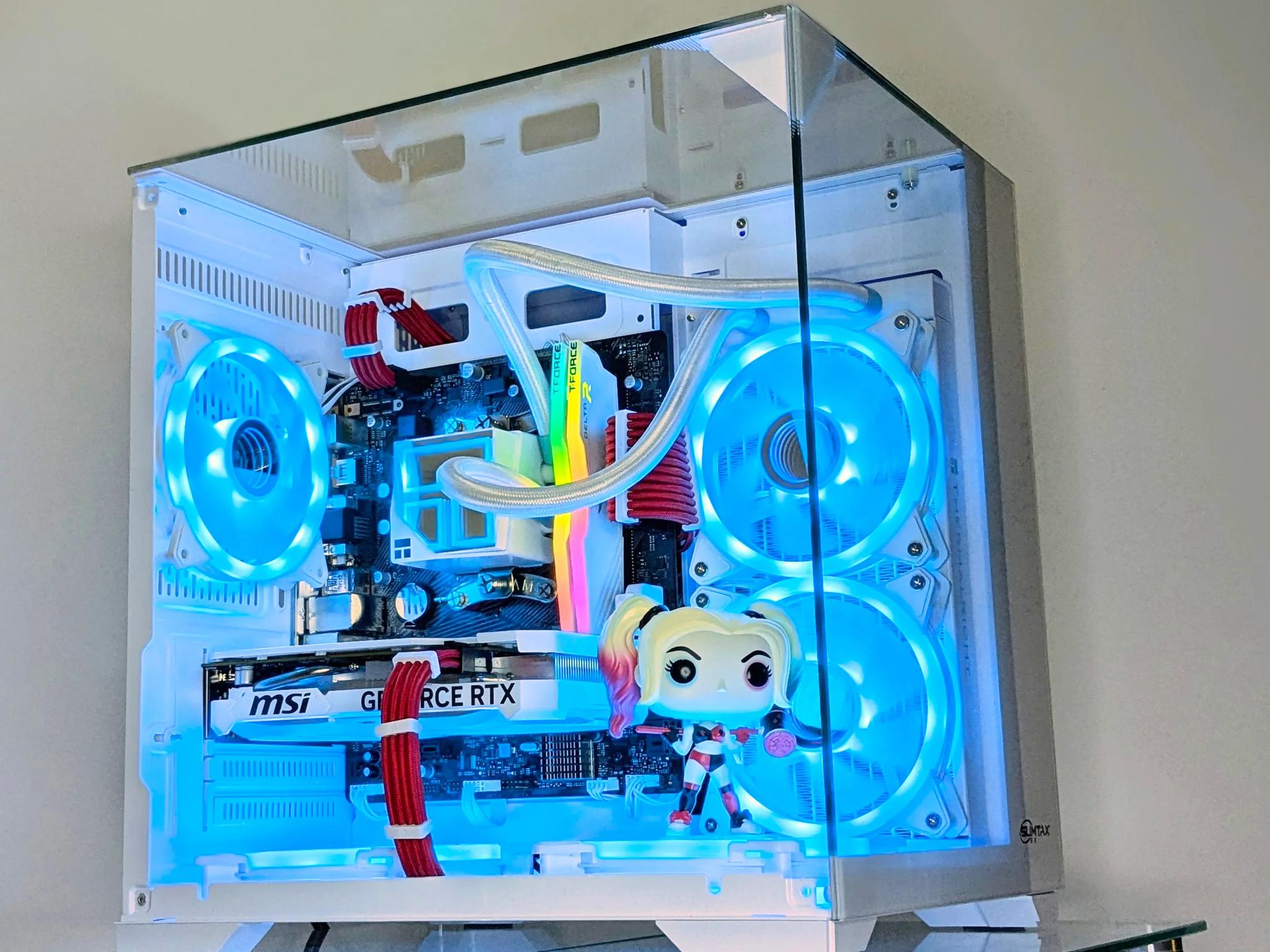 ❤️🤍🖤Harley Quinn♦️♠️RTX 4060❤️Ryzen 5 5600❤️32GB RAM❤️1TB NVMe/PCIE Gen 4.0❤️Windows 11 Pro