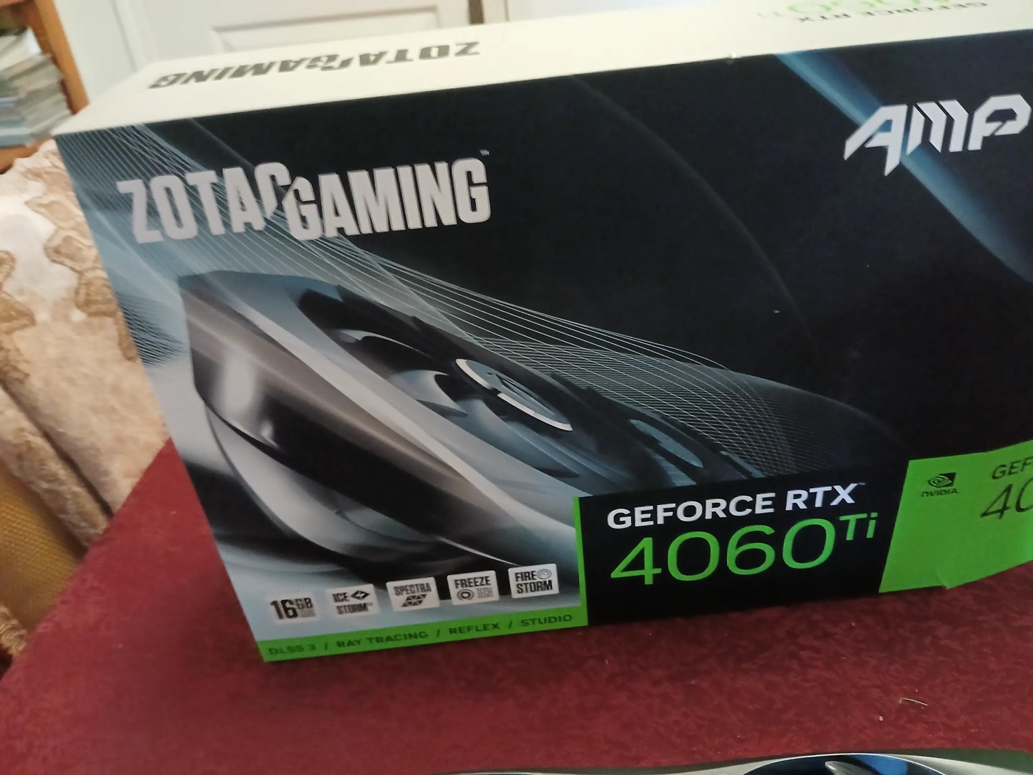 RTX 4060 Ti 16GB AMP - ZOTAC GAMING 4060ti