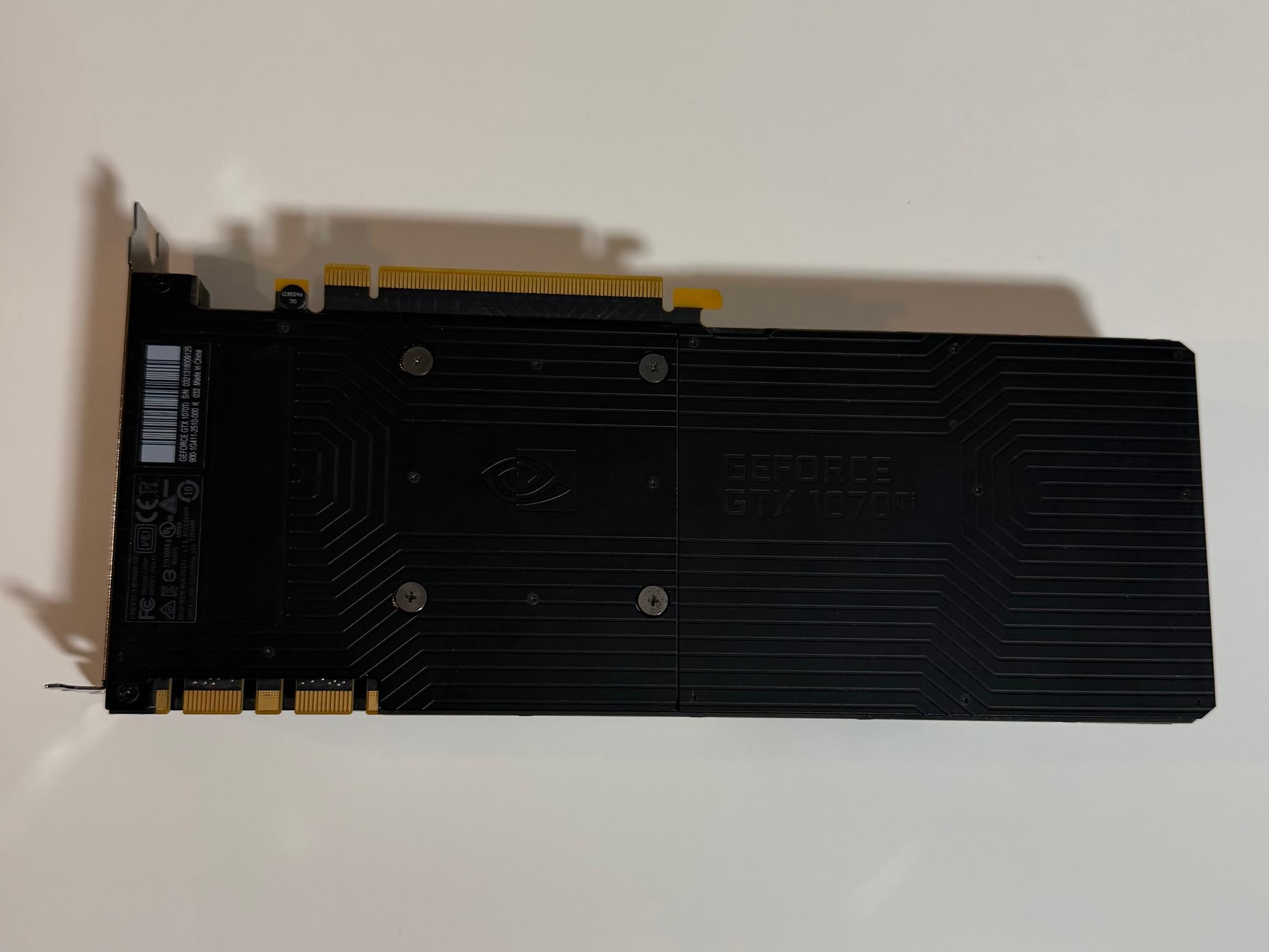 🔥 GTX 1070 Ti FE in great conditions! 🔥