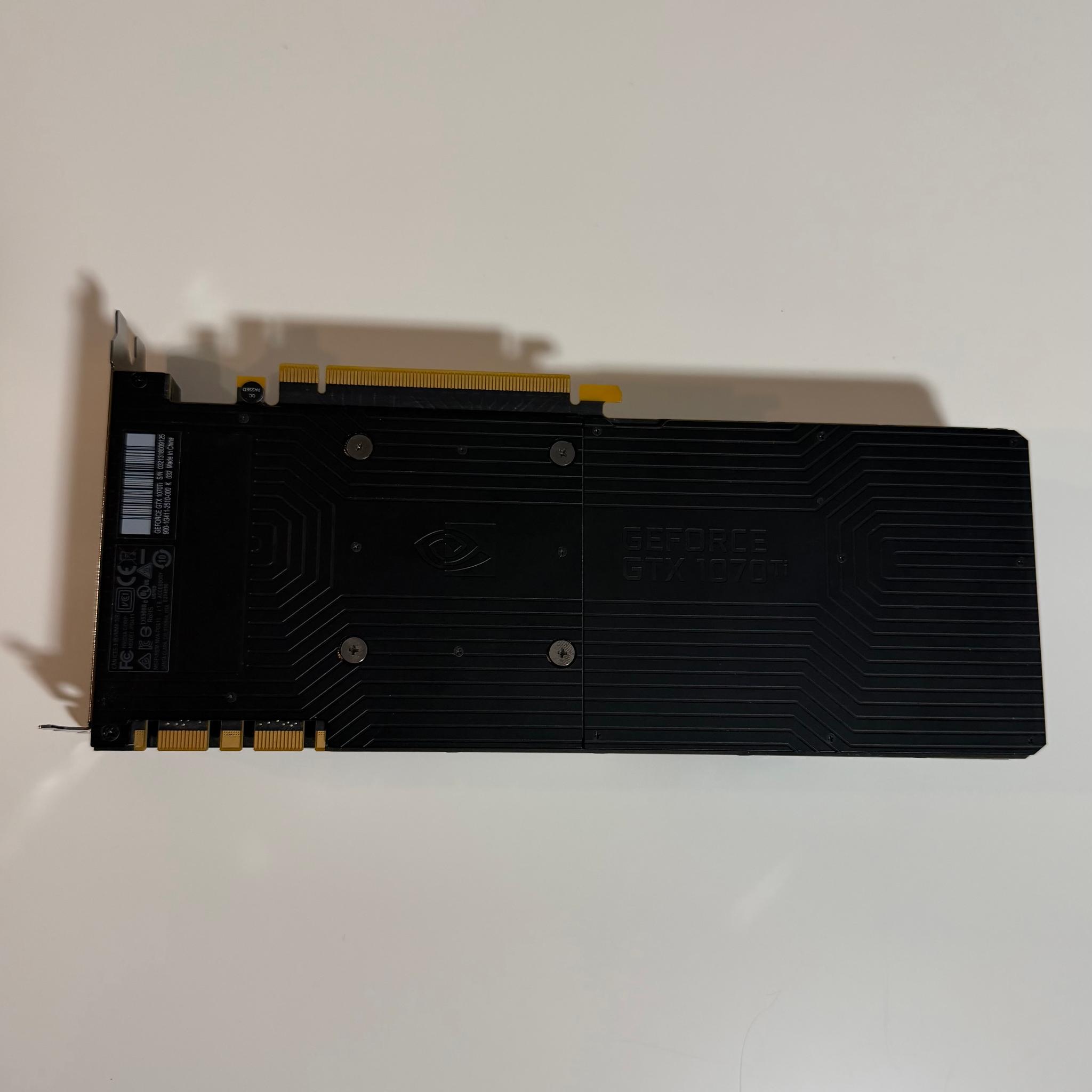 🔥 GTX 1070 Ti FE in great conditions! 🔥