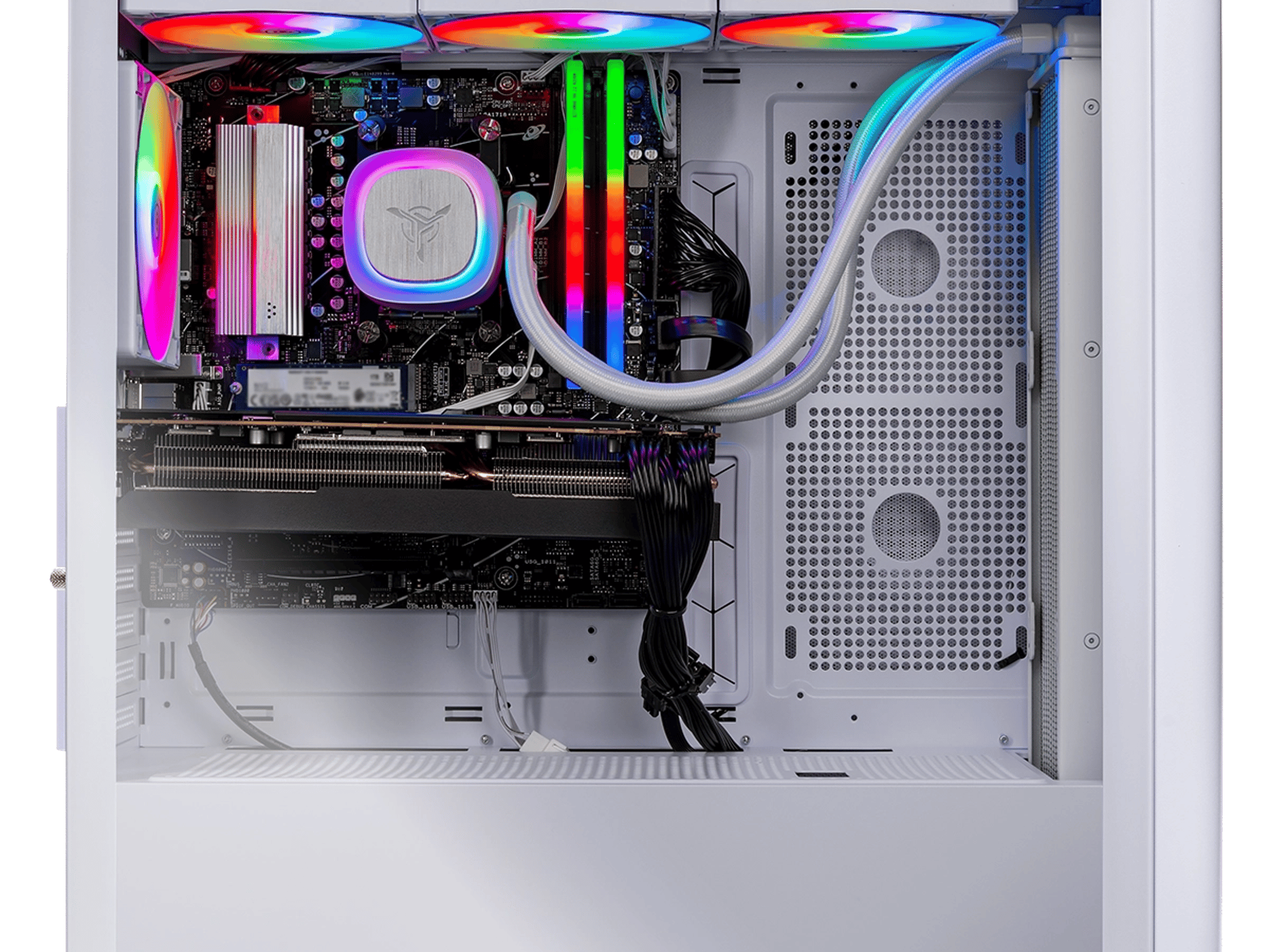 CLEARANCE SALE! SKYTECH CHRONOS 3 Gaming PC | 4060 | 32GB RGB RAM | 1TB SSD | AMD 9700 | Win 11 HOME