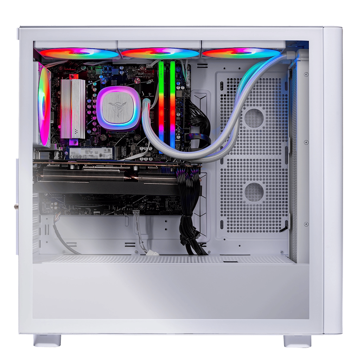 CLEARANCE SALE! SKYTECH CHRONOS 3 Gaming PC | 4060 | 32GB RGB RAM | 1TB SSD | AMD 9700 | Win 11 HOME